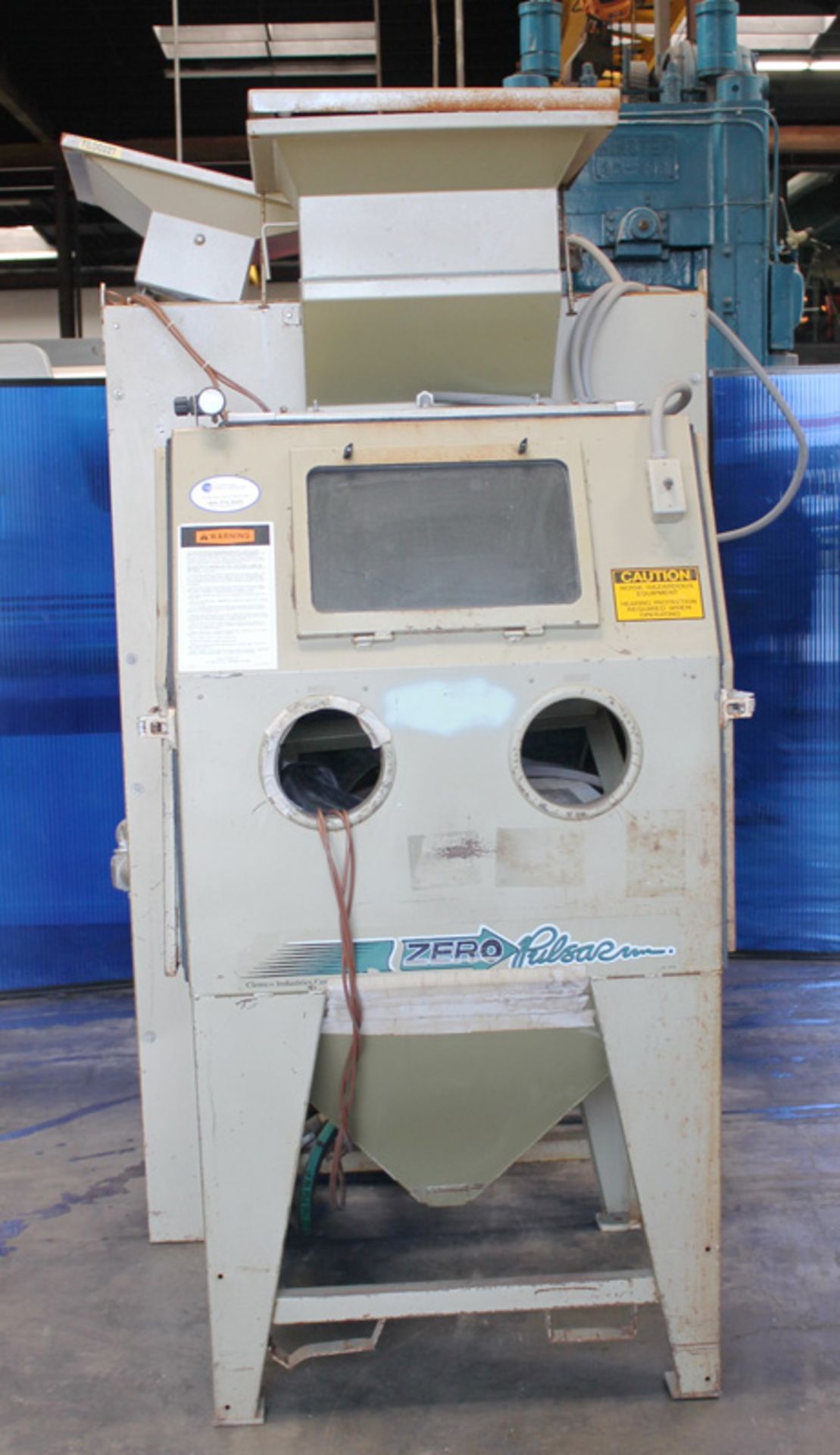 2007 Clemco Pressure Type Blast Cabinet With Dust Collector | 36" x 35" x 37", Located In: