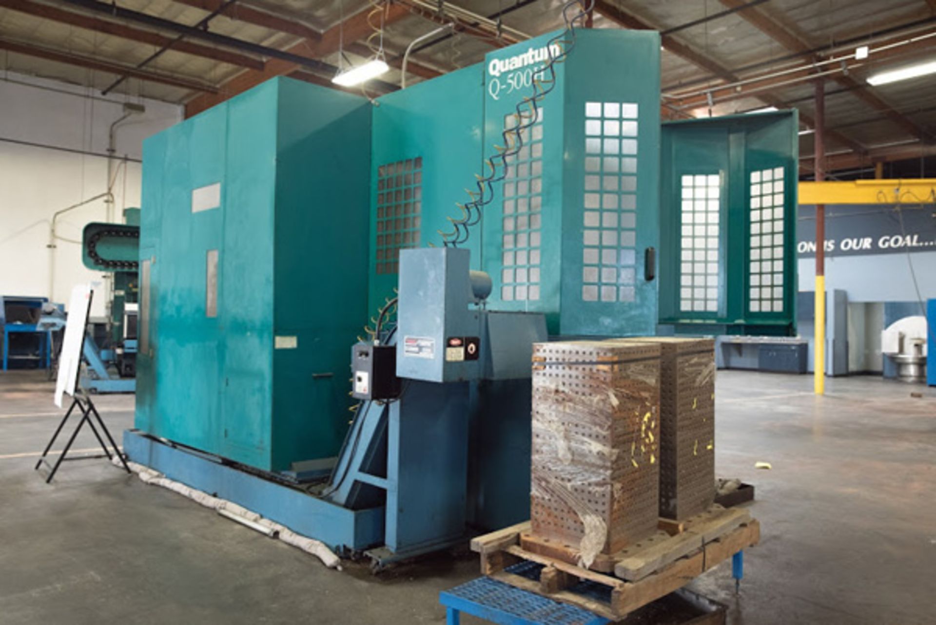 1999 Kasuga Quantum 4-Axis Dual Pallet CNC Horizontal Machining Center | 30" x 30" x 25" - Image 7 of 24