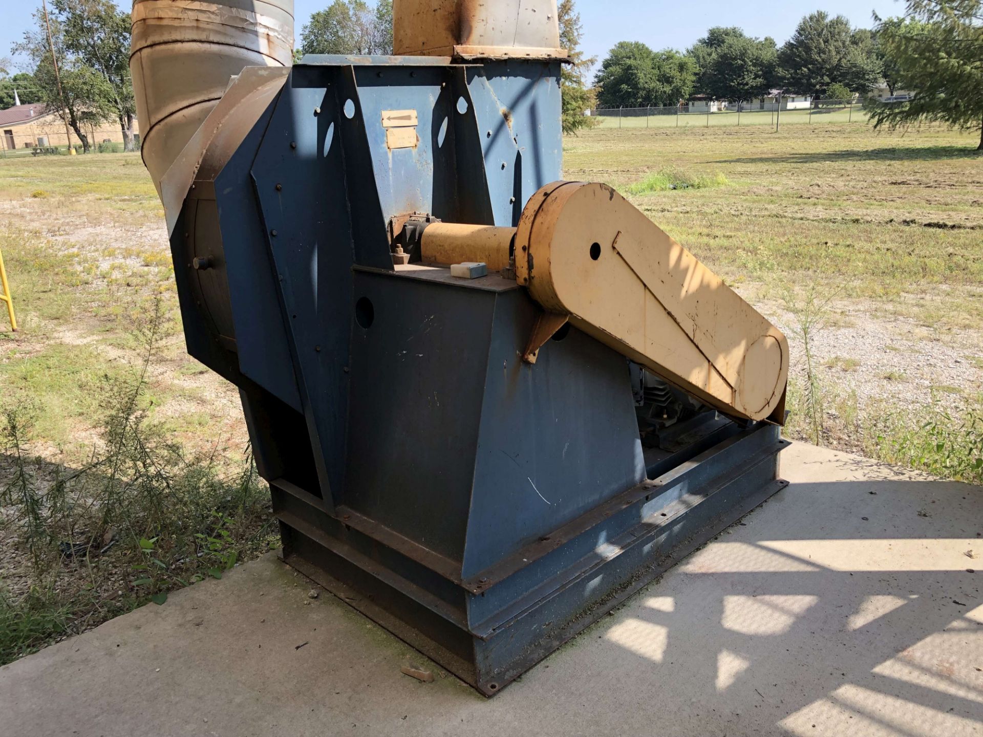 Rodrigue Metal 60 HP Dust Collector, Model MB24, Holds 55 Cartridge Filters, Dimensions: 21' L to R, - Image 6 of 15