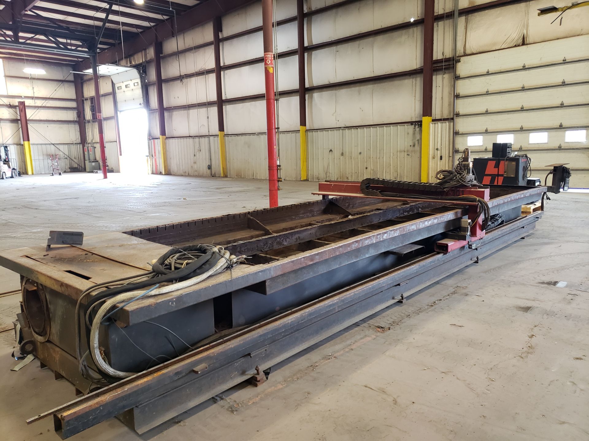 2007 Koike Aronson 6' x 20' "Fab Master" CNC Plasma Cutting Table, Model FM620, Hypertherm EDGE