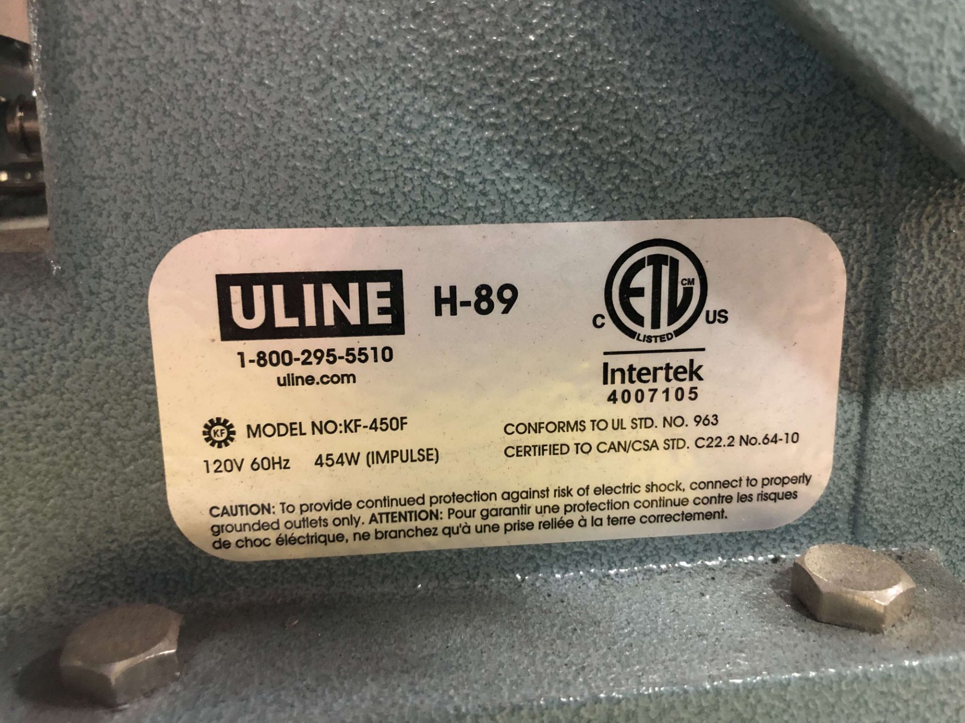 Uline H-89 Impulse Foot Sealer, 18" - Image 4 of 4