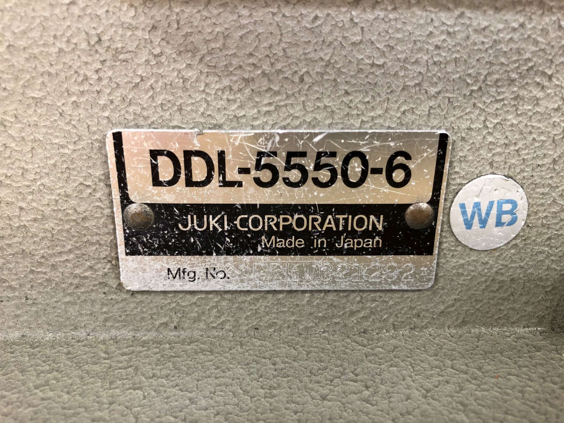 Juki DDL-5550-6 Sewing Machine - Image 4 of 4