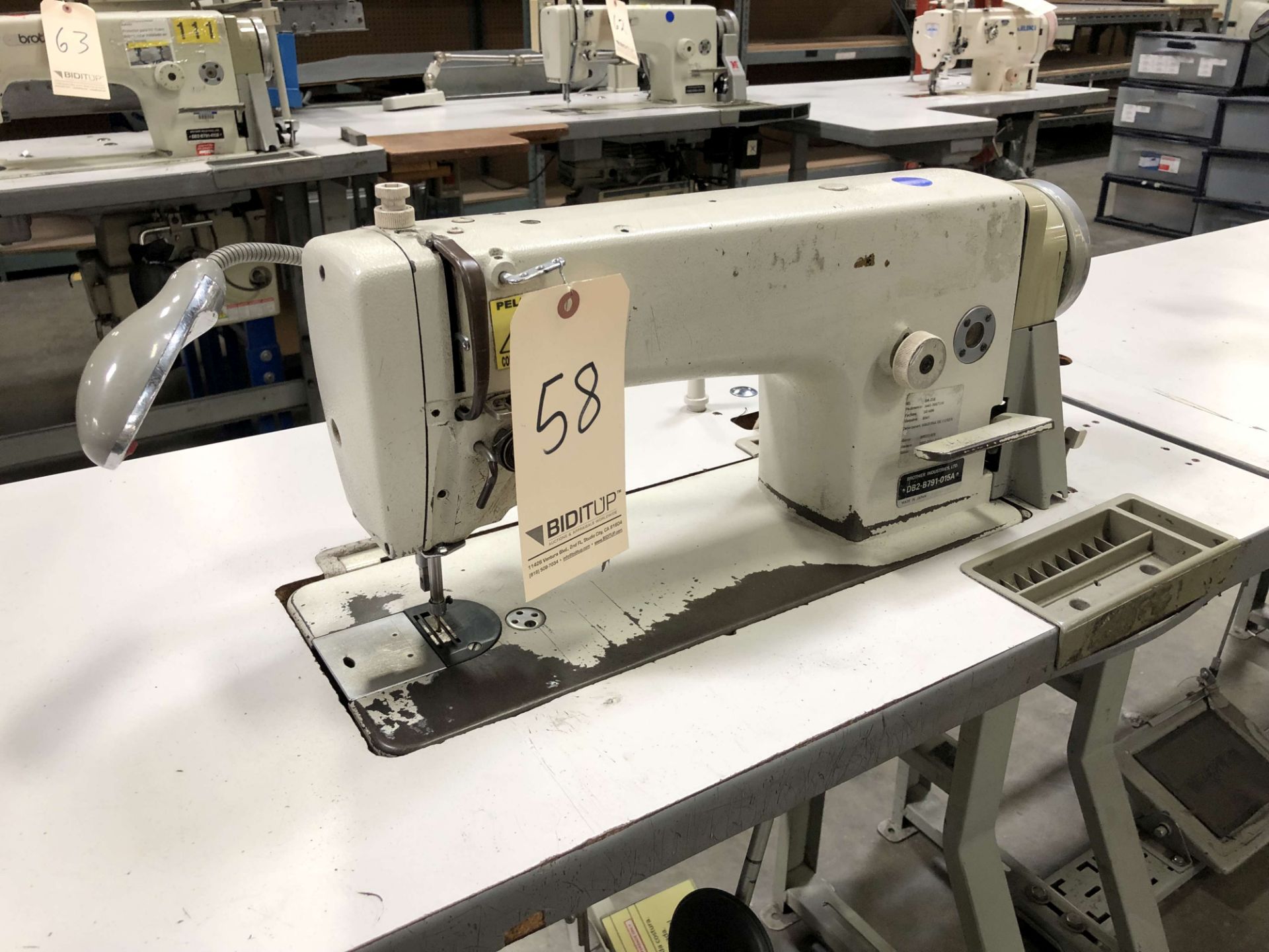 Brother DB2-B791-015A Sewing Machine - Image 2 of 4