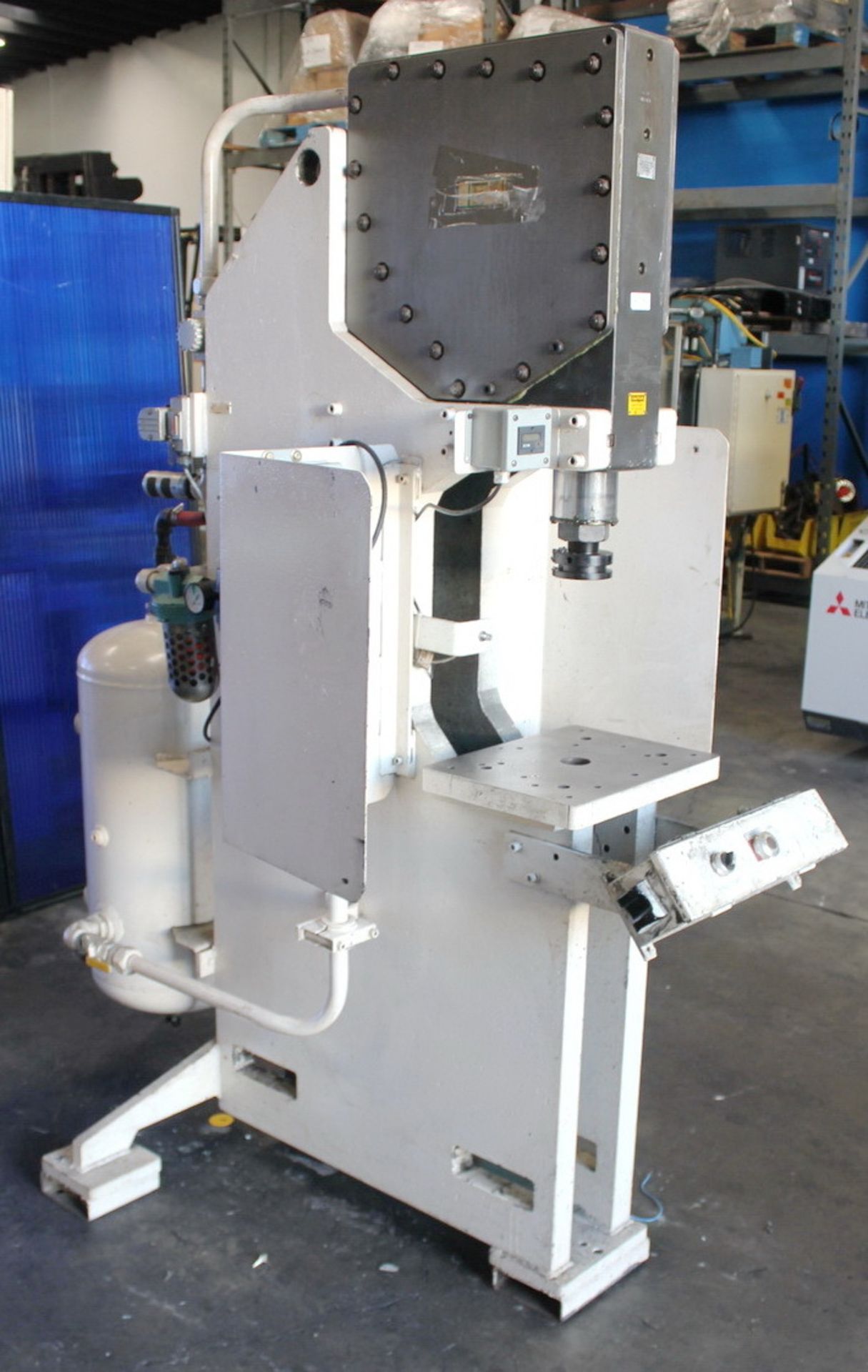 1998 BTM Pneumatic Toggle Punch Press | 20 Ton, Mdl: P-20-FX3 T400-ECP-018351 - Located In: - Image 7 of 16