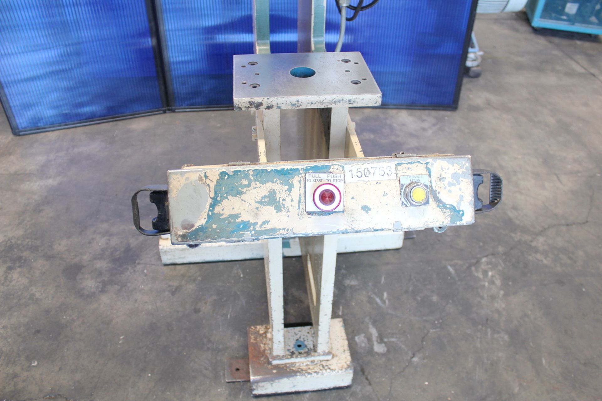 BTM Pneumatic Toggle Punch Press | 10 Ton, Mdl: P-10-HX4.50 TE175-PRRR-PRER - Located In: Huntington - Image 8 of 14