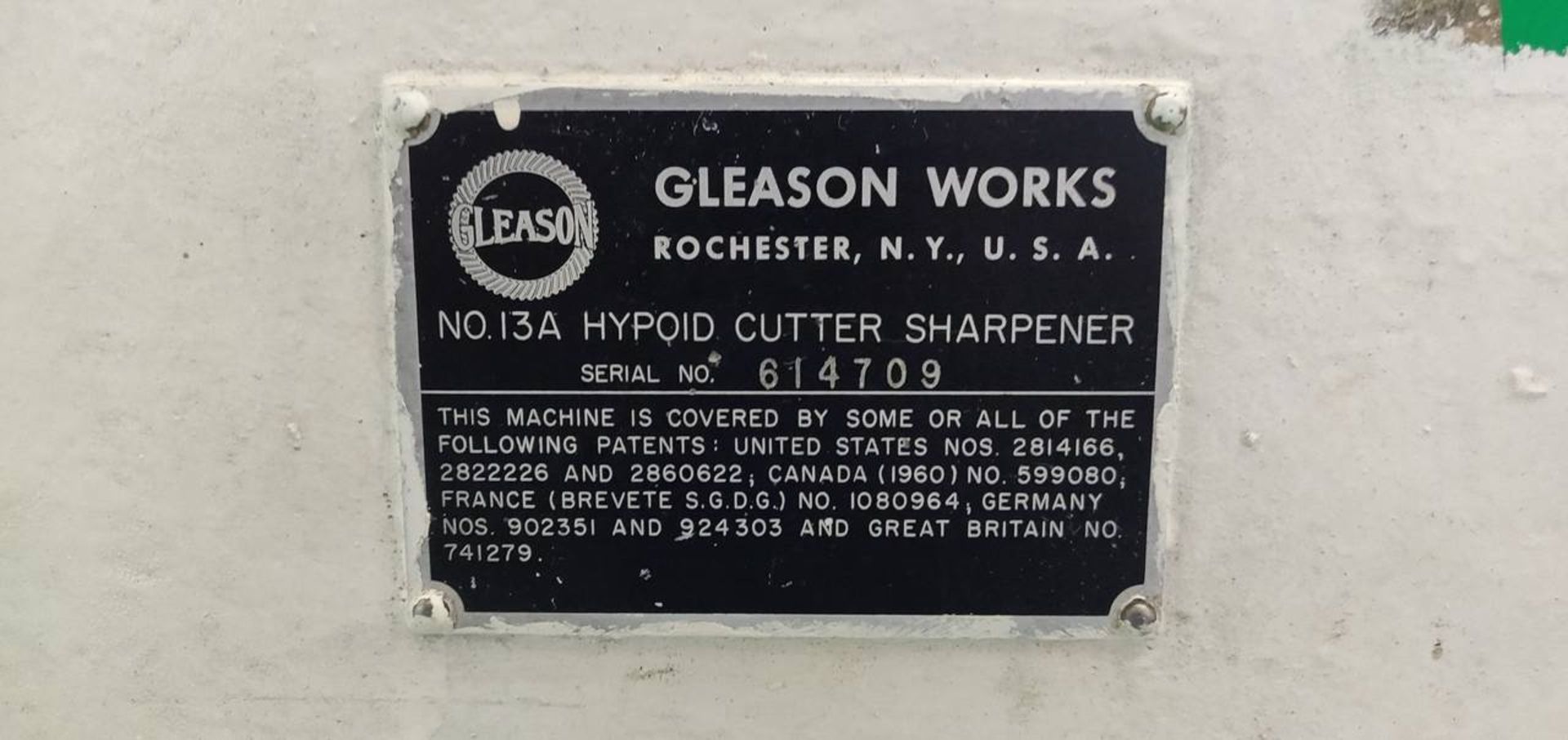 Gleason No.13 Hypoid Cutter Sharpener - Image 8 of 8