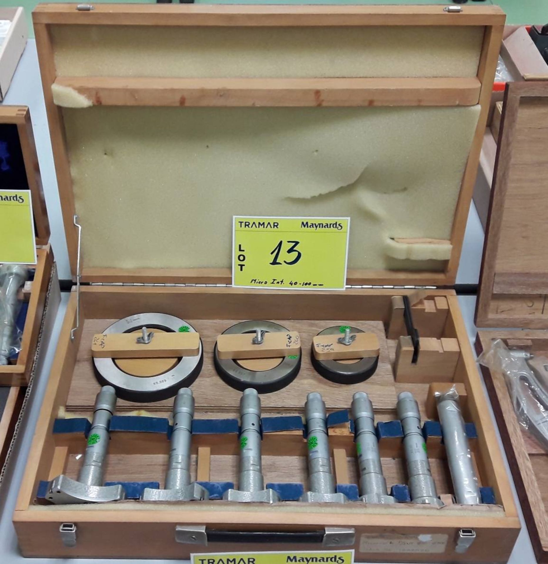 Micron Set of ID Micrometers range