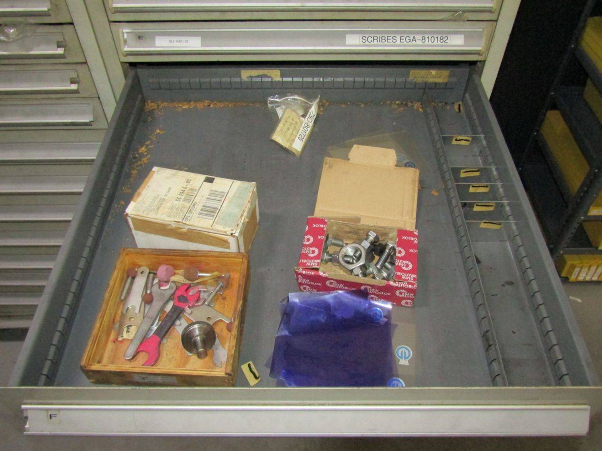 Stanley Vidmar 12-Drawer Heavy Duty Parts Cabinet - Image 5 of 9