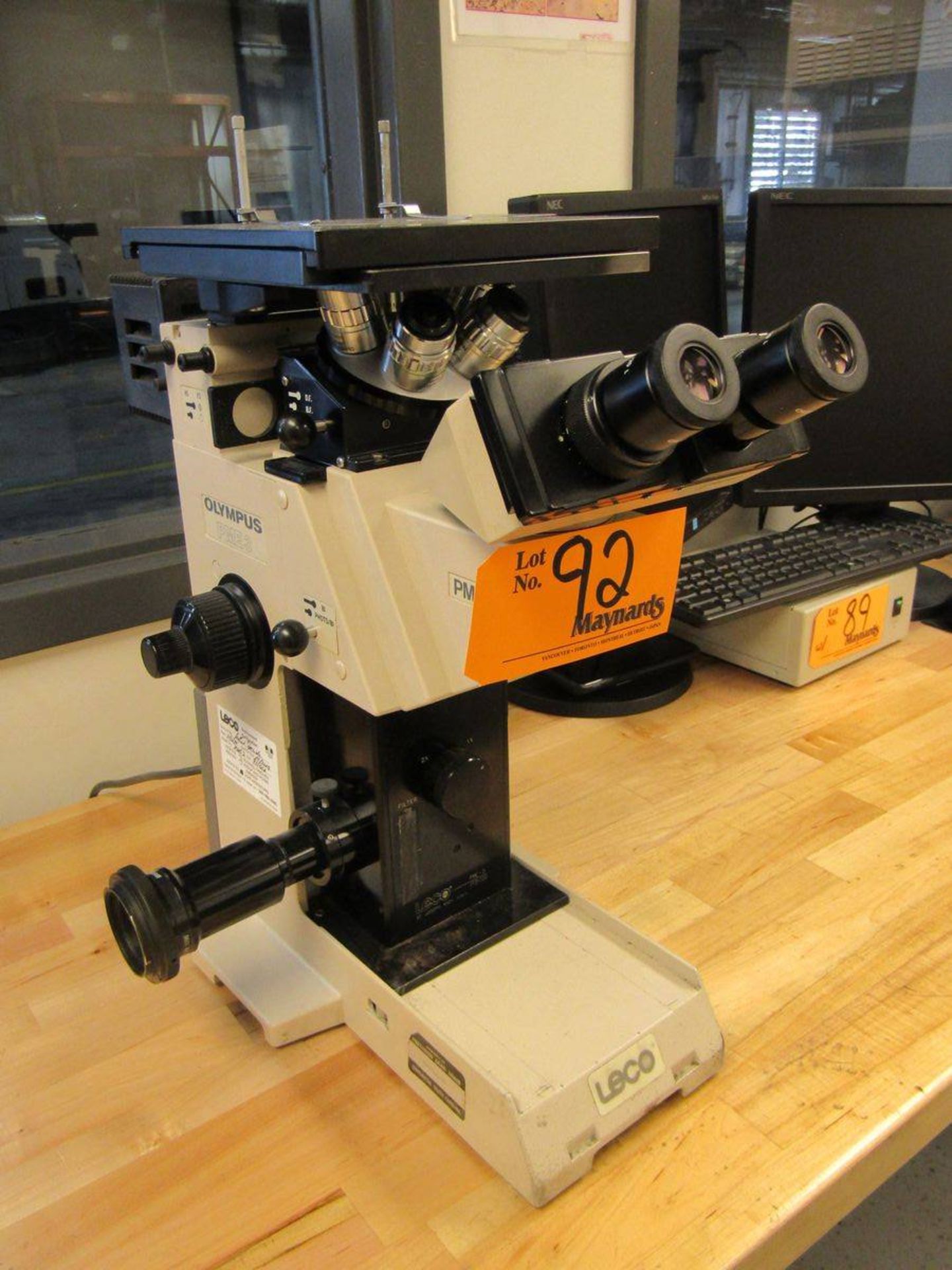 Olympus PME3 Inverted Microscope