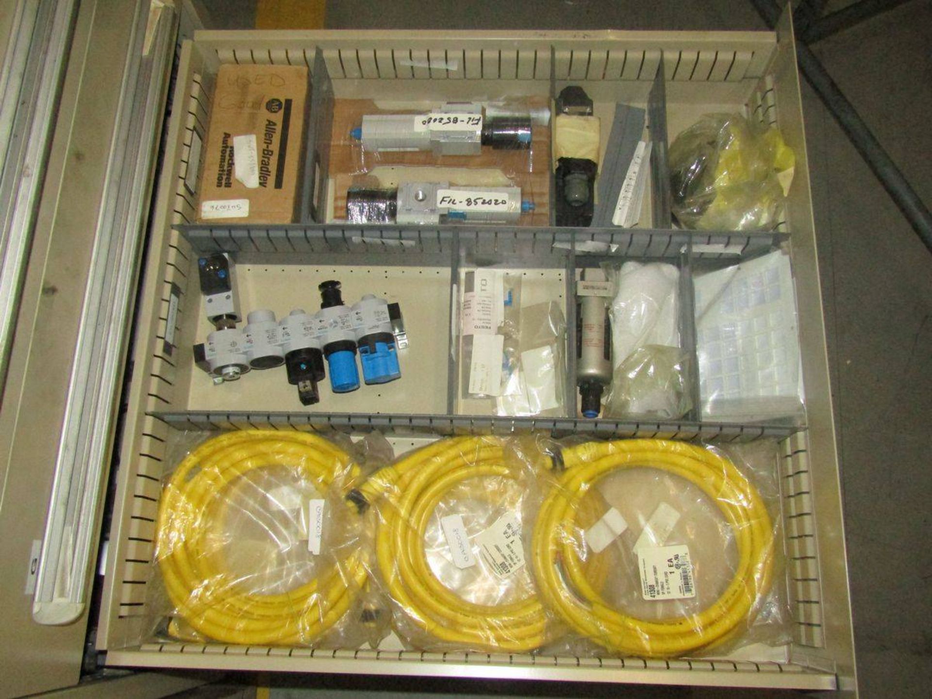 Stanley Vidmar 9-Drawer Heavy Duty Parts Cabinet - Image 9 of 10