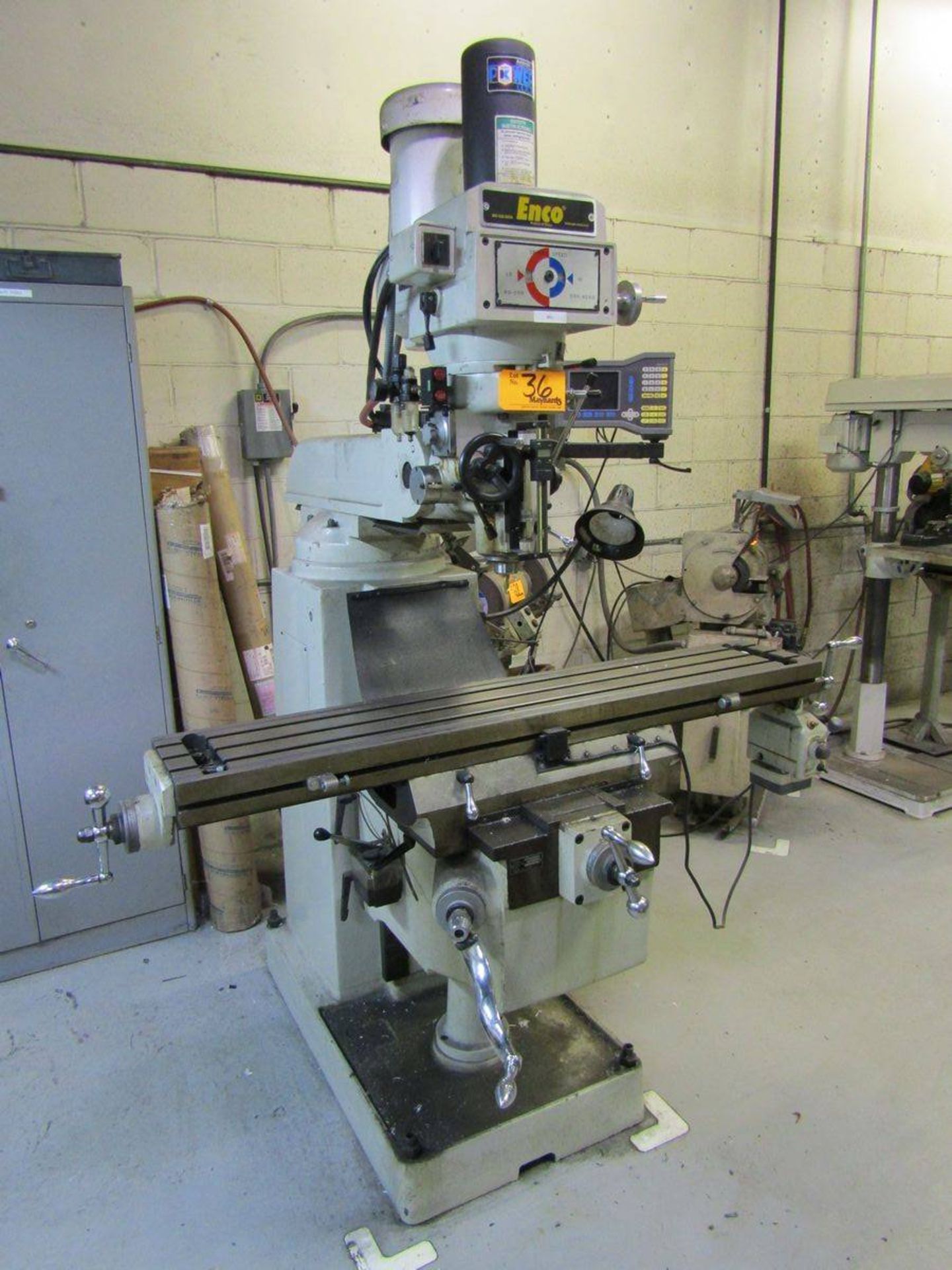 2008 Enco XU6325G Vertical Milling Machine