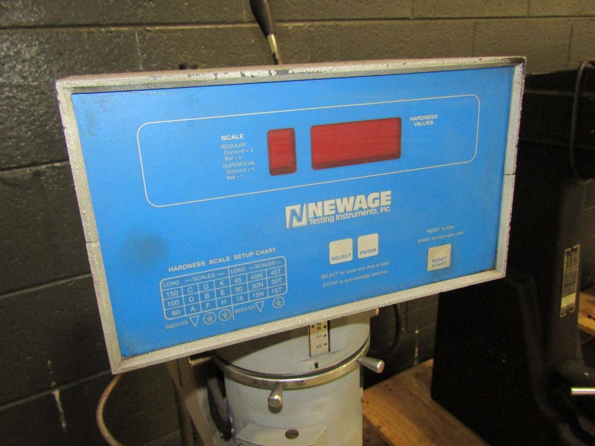 Newage Industries Versitron Rockwell Hardness Tester - Image 3 of 4
