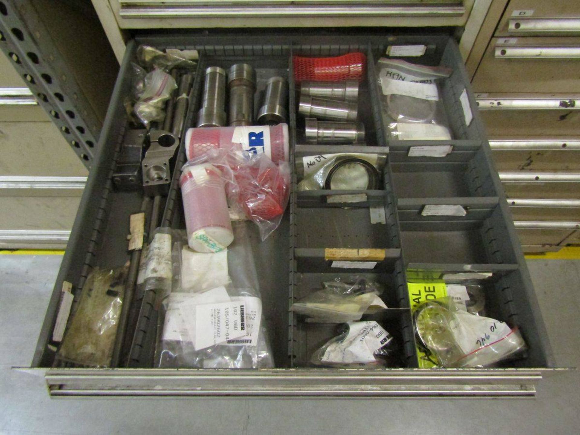 Stanley Vidmar 10-Drawer Heavy Duty Parts Cabinet - Image 5 of 11