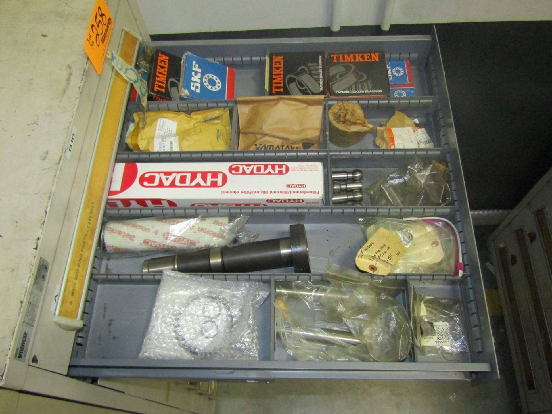 Stanley Vidmar 9-Drawer Heavy Duty Parts Cabinet - Image 3 of 10