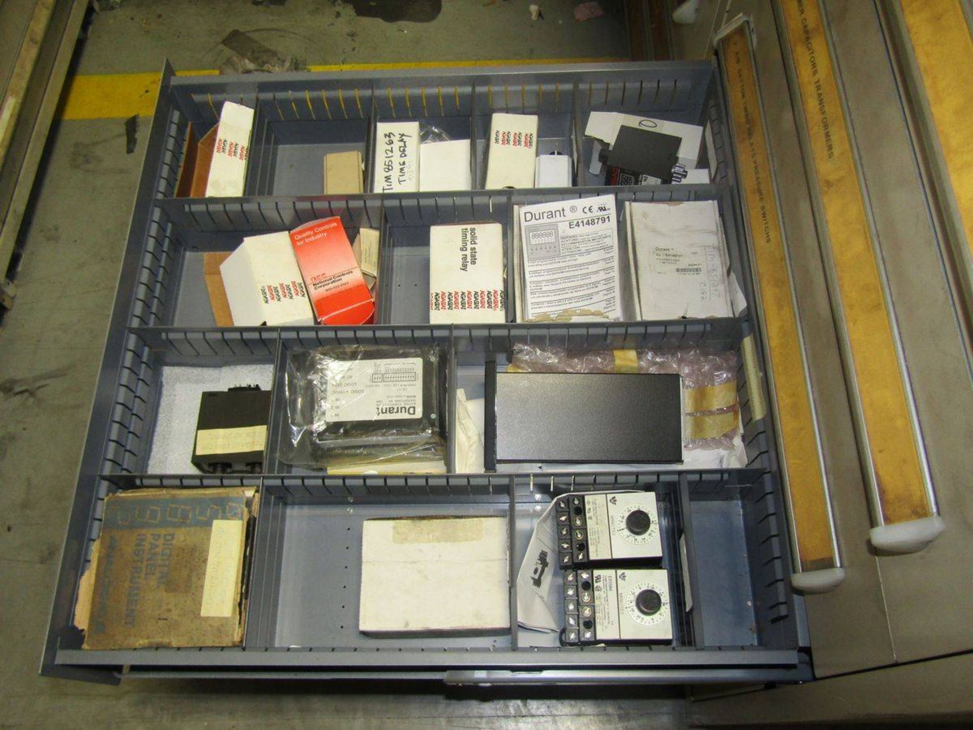 Stanley Vidmar 9-Drawer Heavy Duty Parts Cabinet - Image 8 of 10