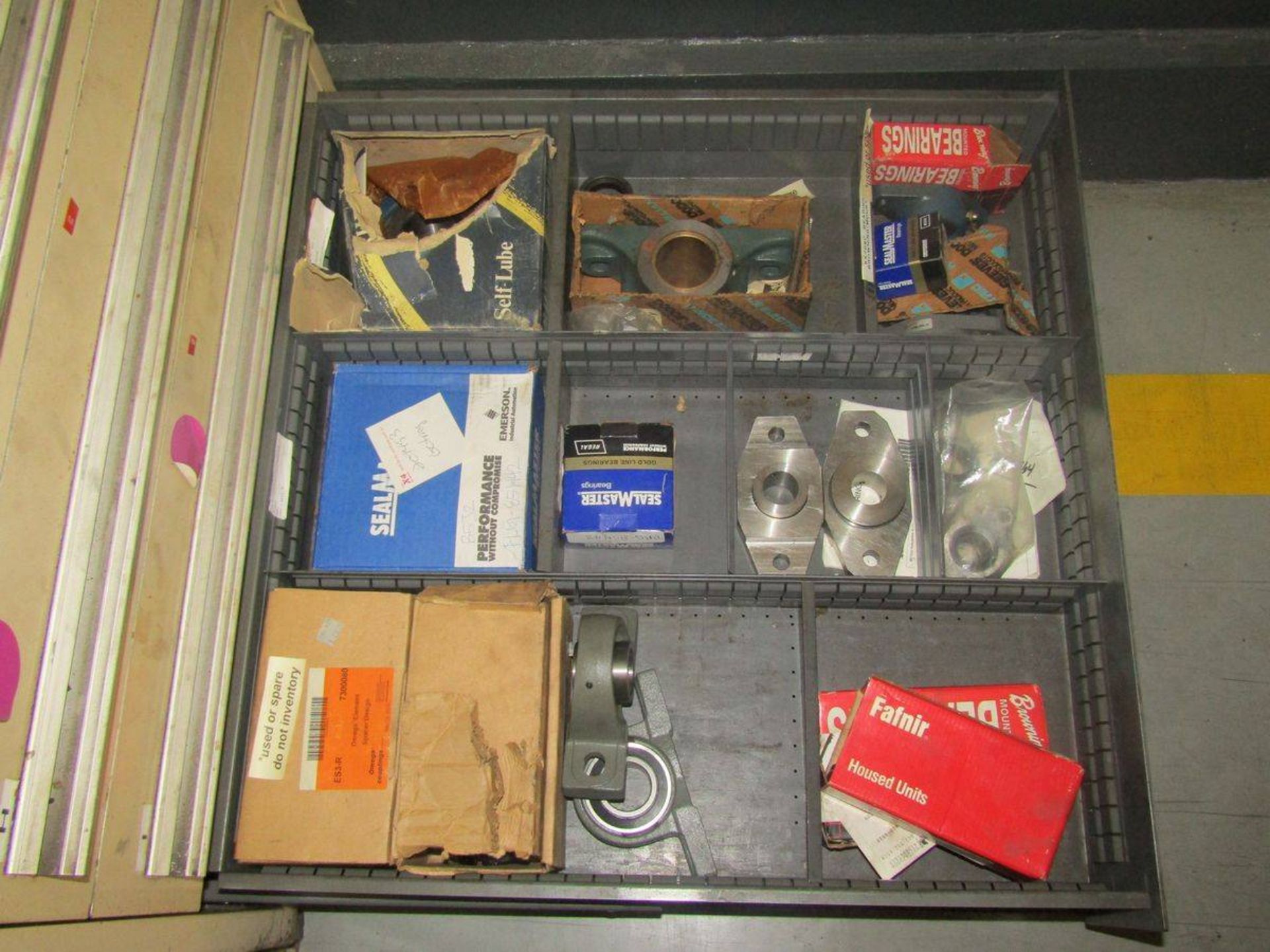 Stanley Vidmar 10-Drawer Heavy Duty Parts Cabinet - Image 11 of 11