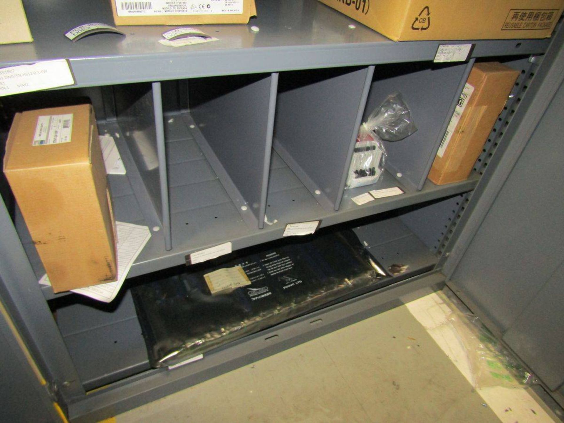 Steel 2-Door Shelving Unit - Image 8 of 8