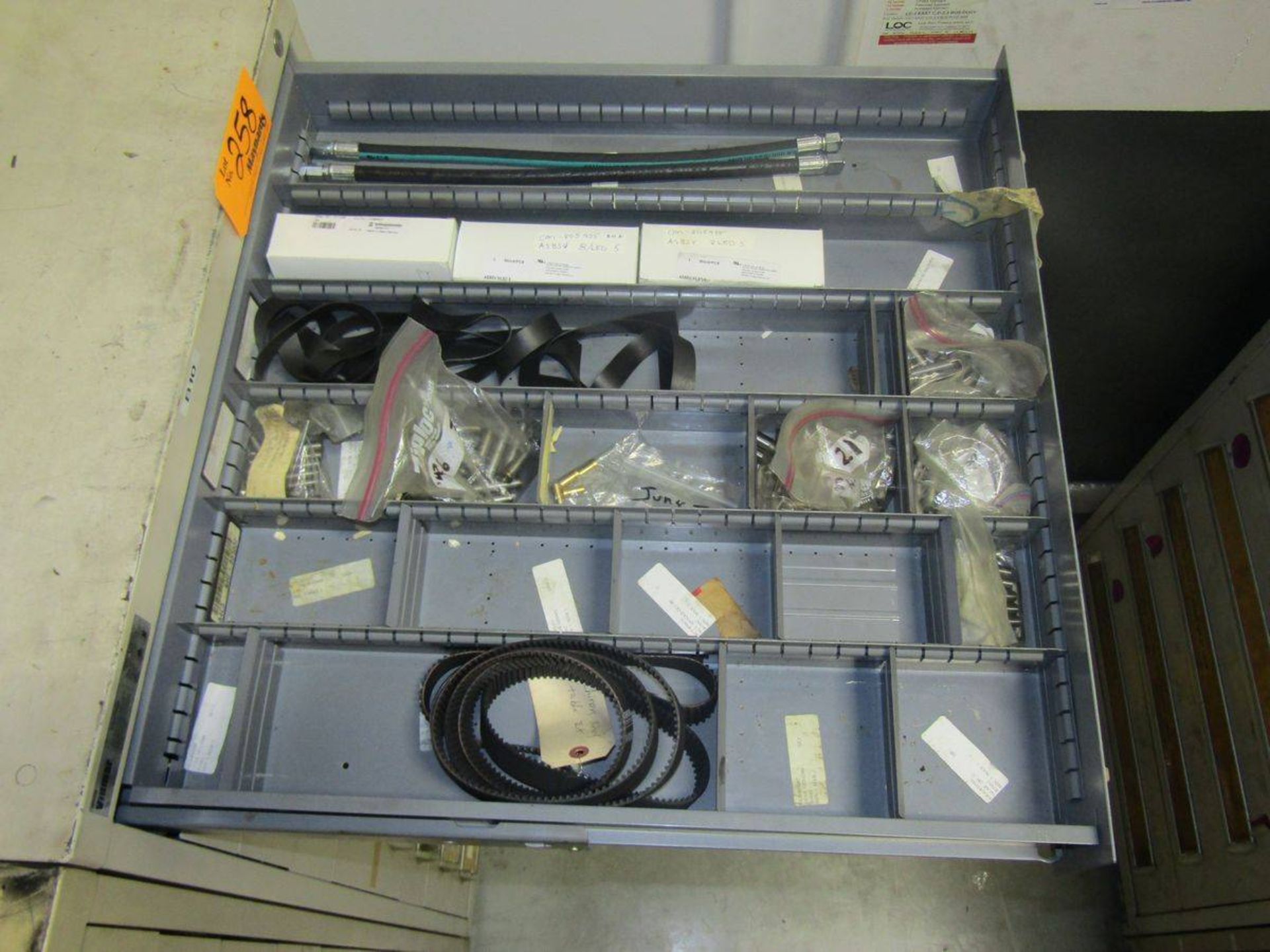 Stanley Vidmar 9-Drawer Heavy Duty Parts Cabinet - Image 2 of 10