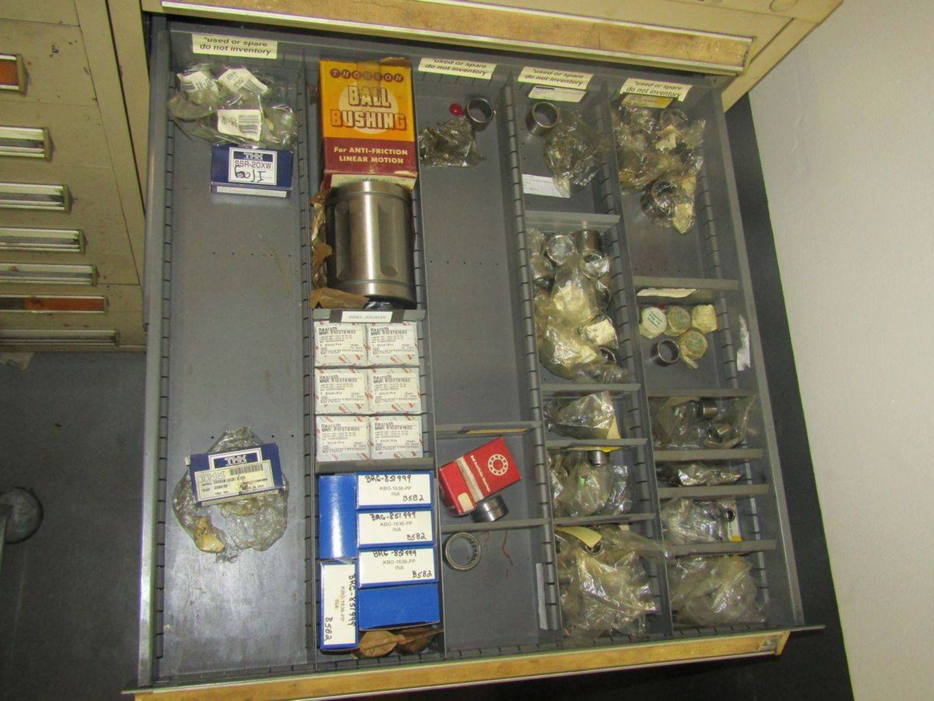 Stanley Vidmar 10-Drawer Heavy Duty Parts Cabinet - Image 3 of 11