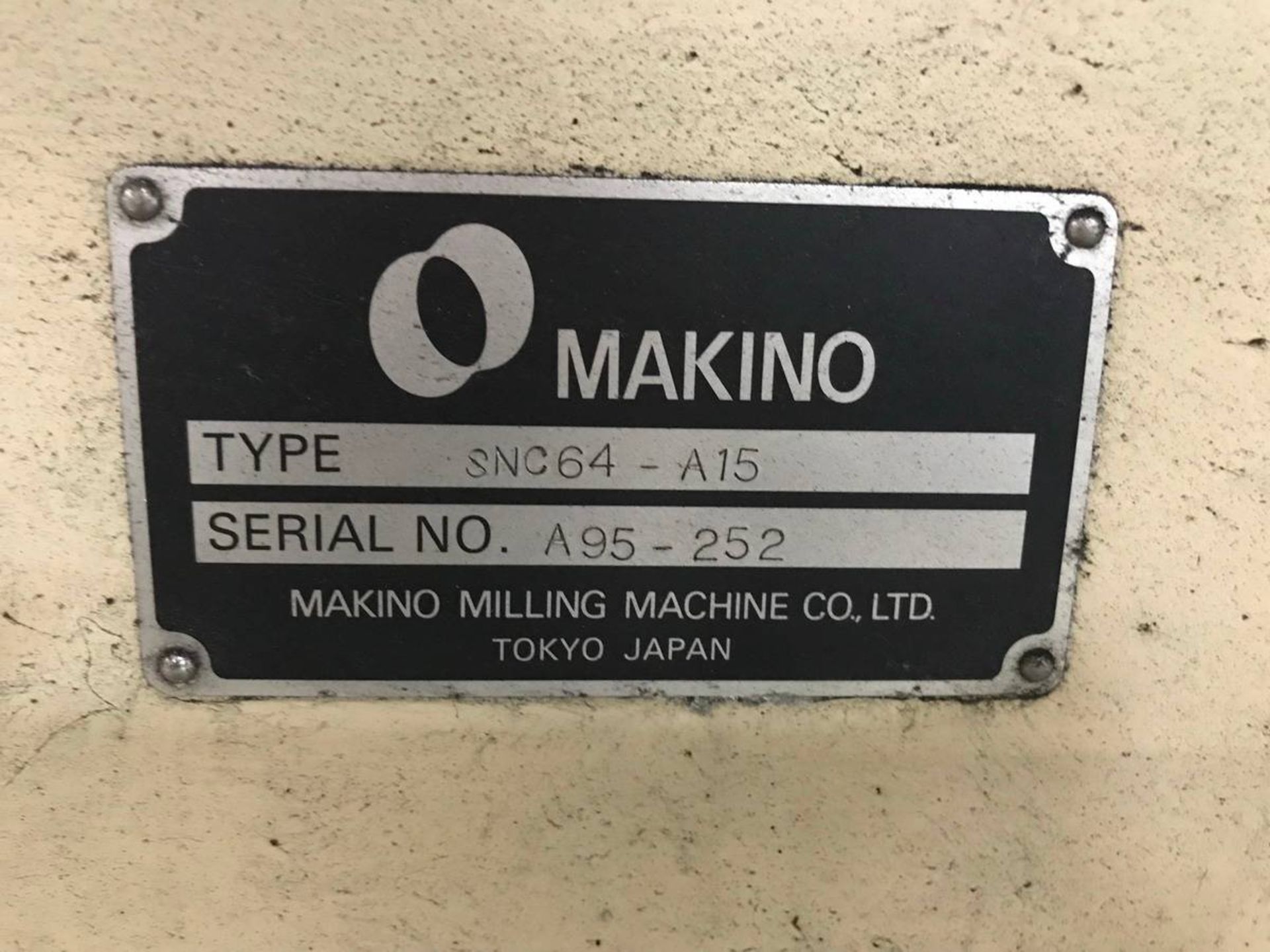 1997 Leblond Makino SNC64-A15 CNC Vertical Machine Center - Image 10 of 10