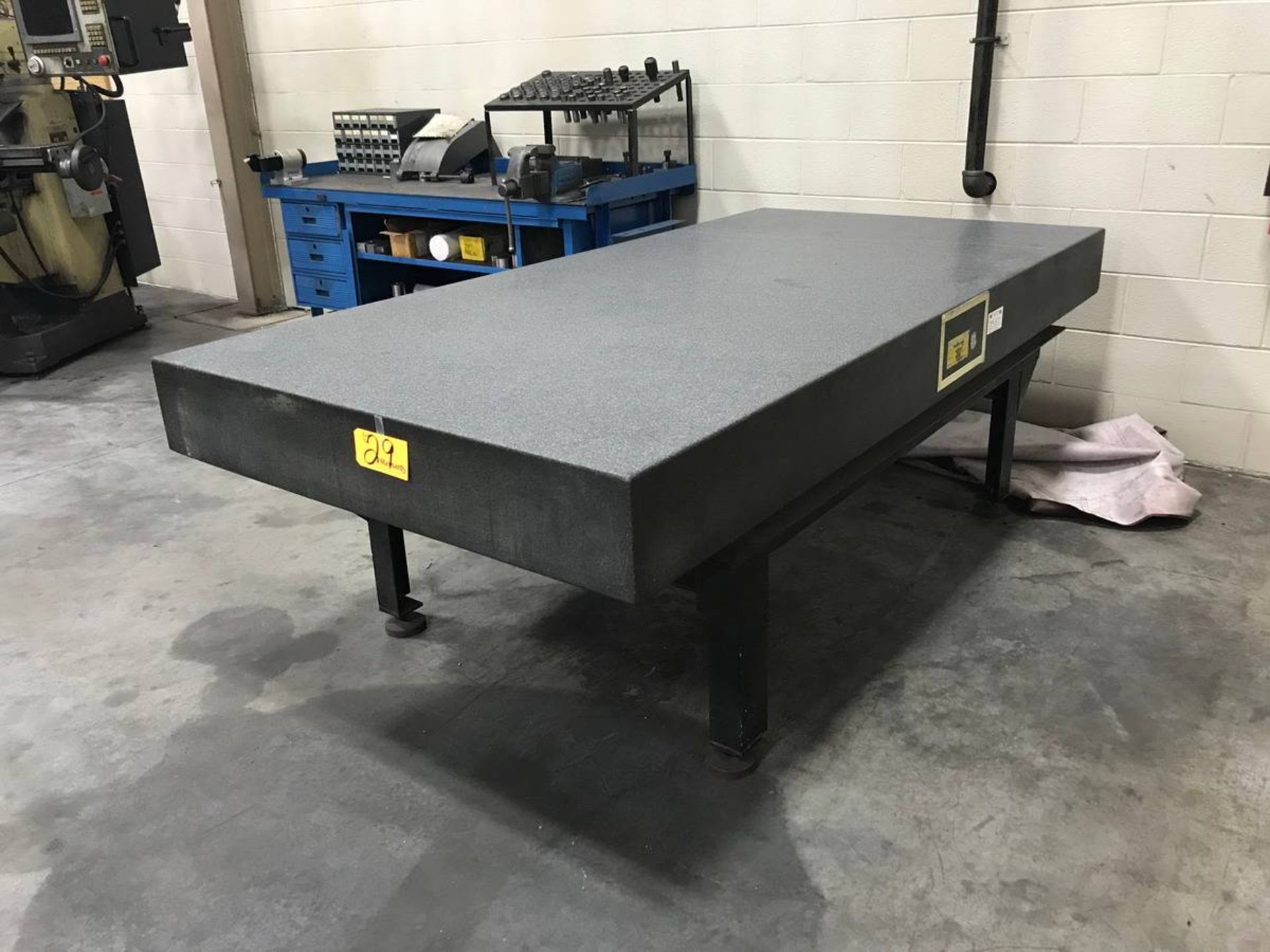 48'' x 96'' Black Precision Granite Table