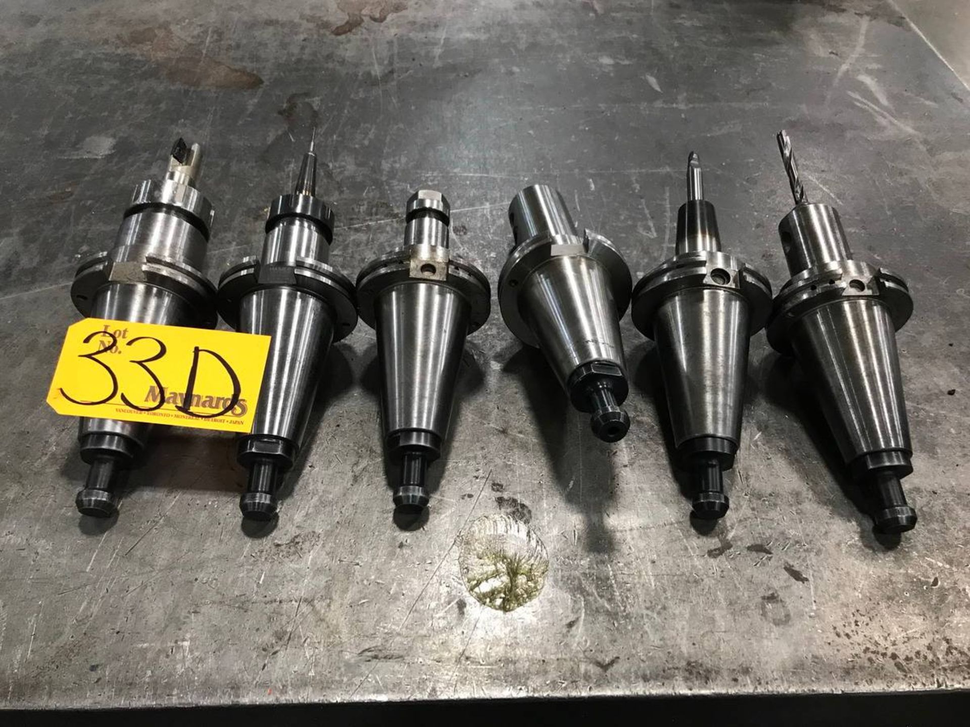 (6) Cat- 50 Tool Holders