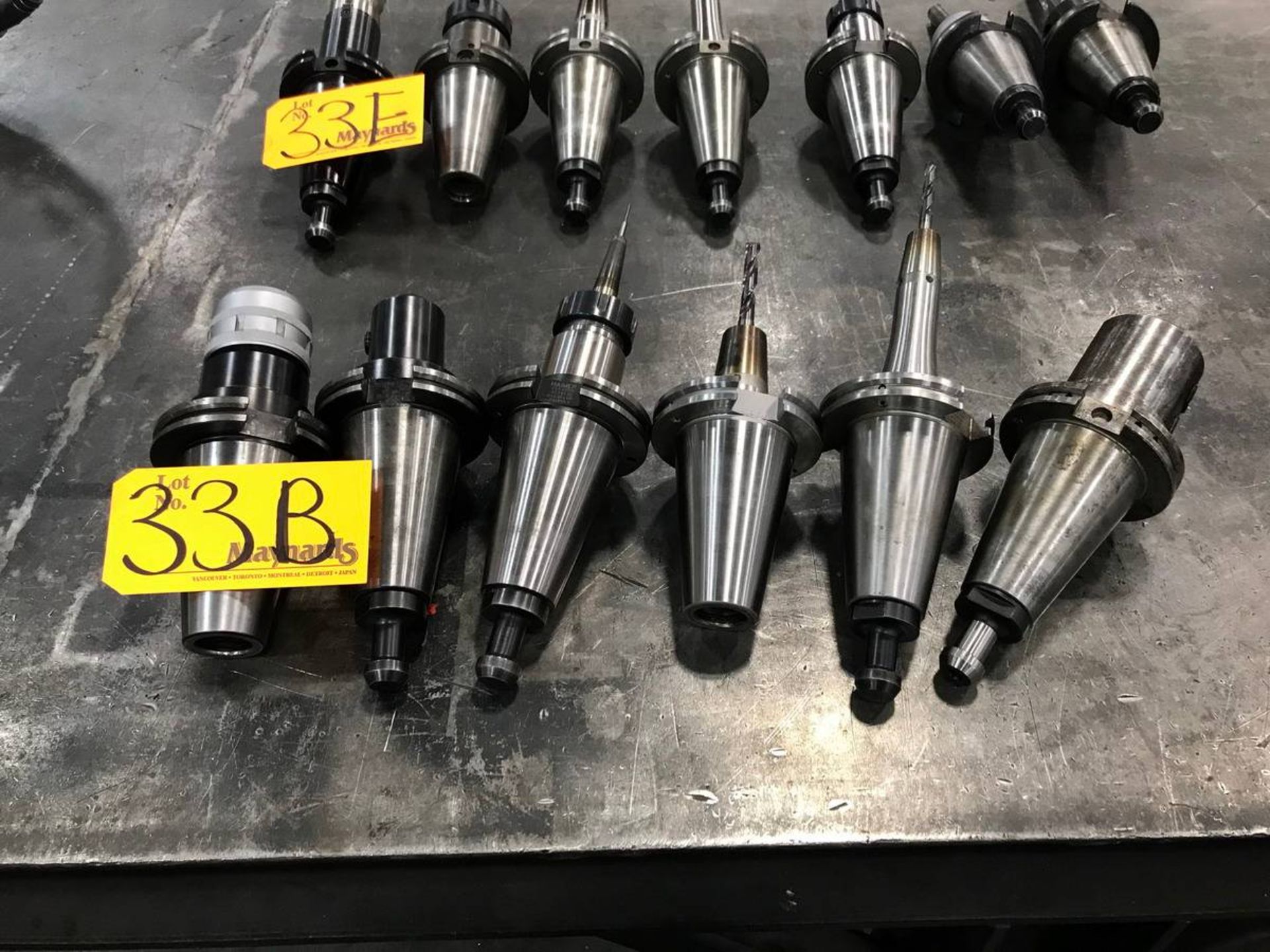 (6) Cat- 50 Tool Holders