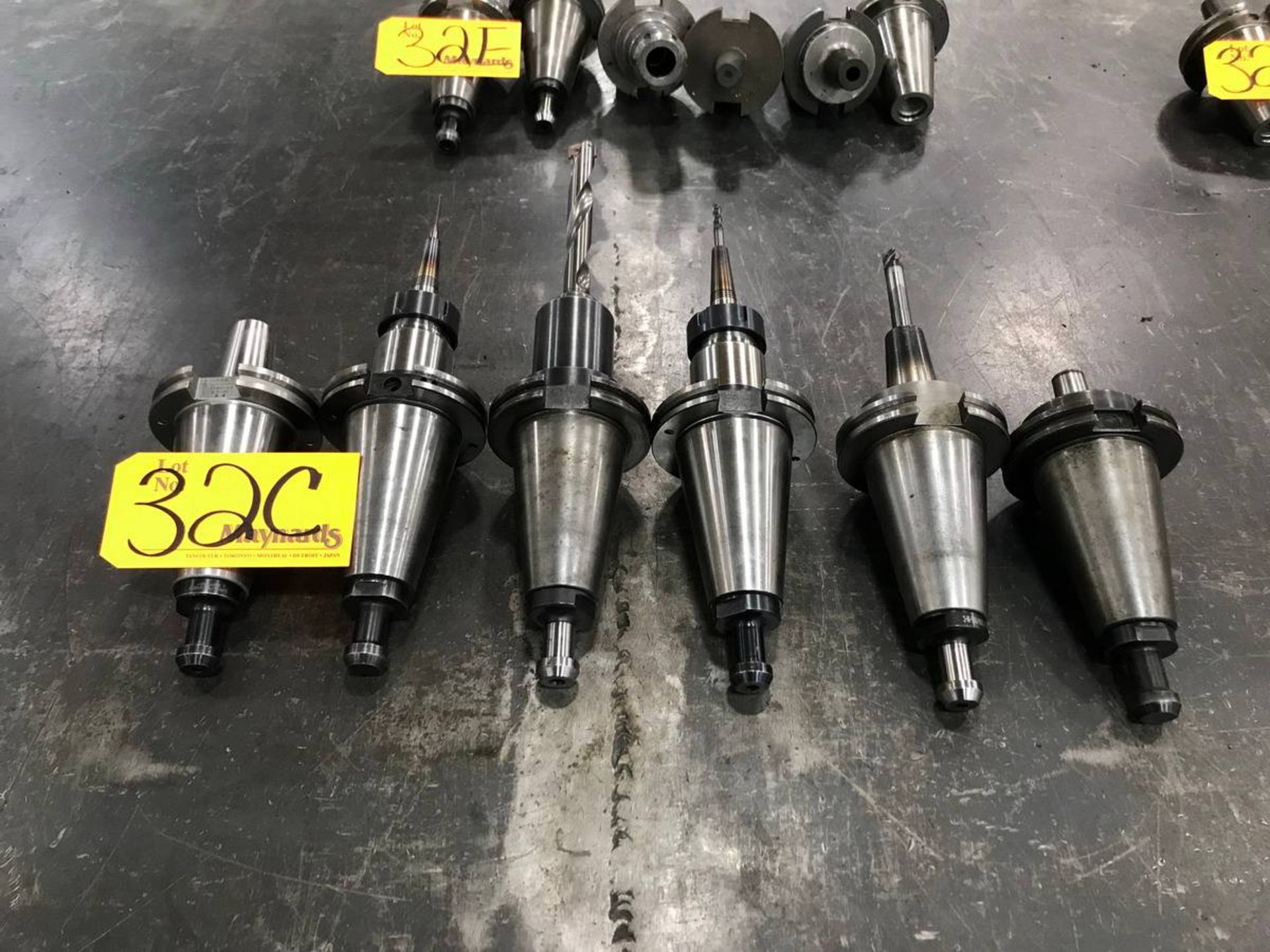 (6) Cat- 50 Tool Holders