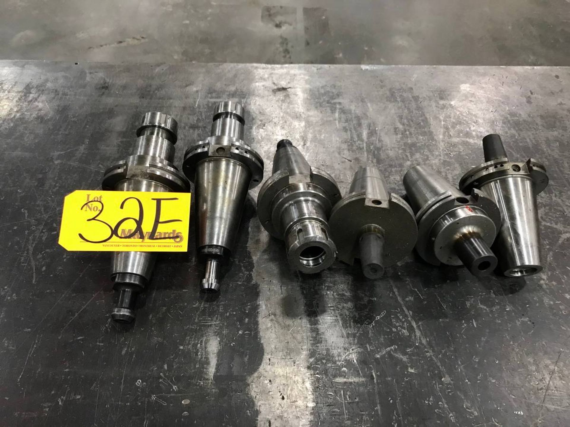 (6) Cat- 50 Tool Holders