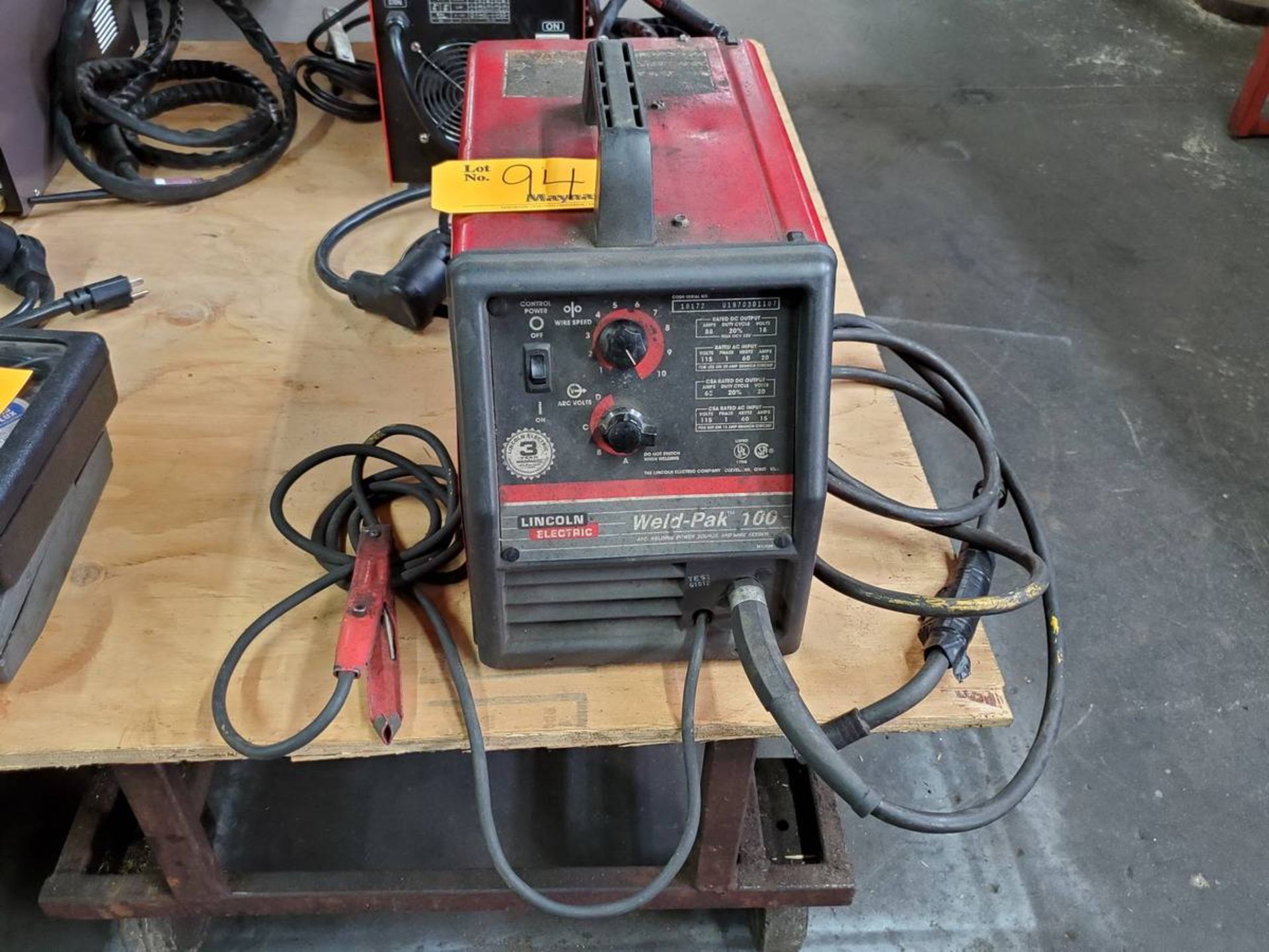 Lincoln Welder Weld-PAK 100 Welder