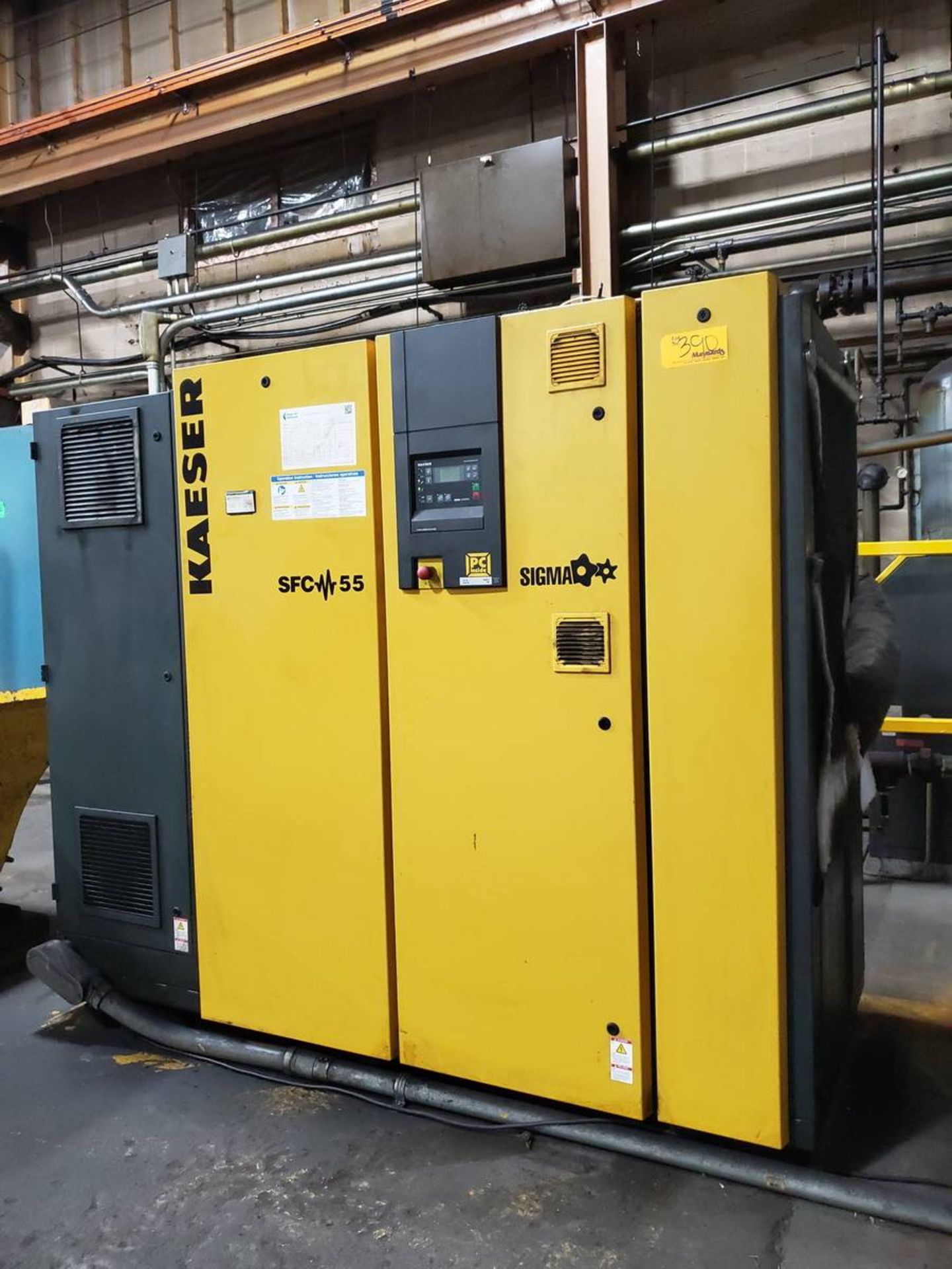 10 Kaeser SFC55 Rotary Screw Air Compressor - Image 2 of 10