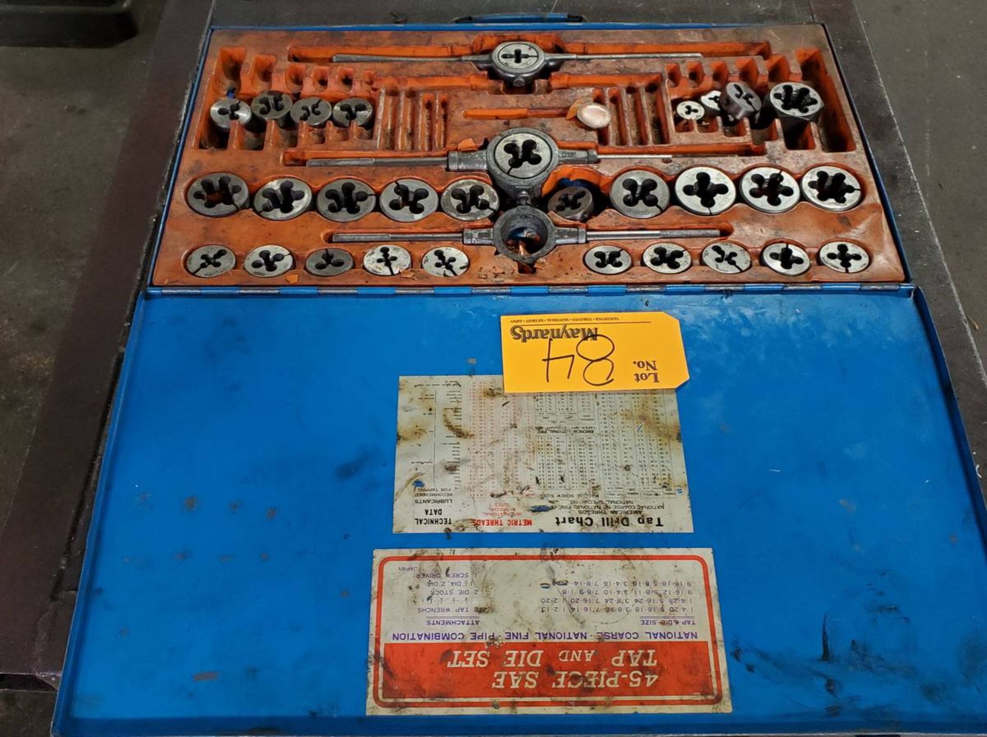 SAE 45 PC Tap & Die Set - Image 2 of 2