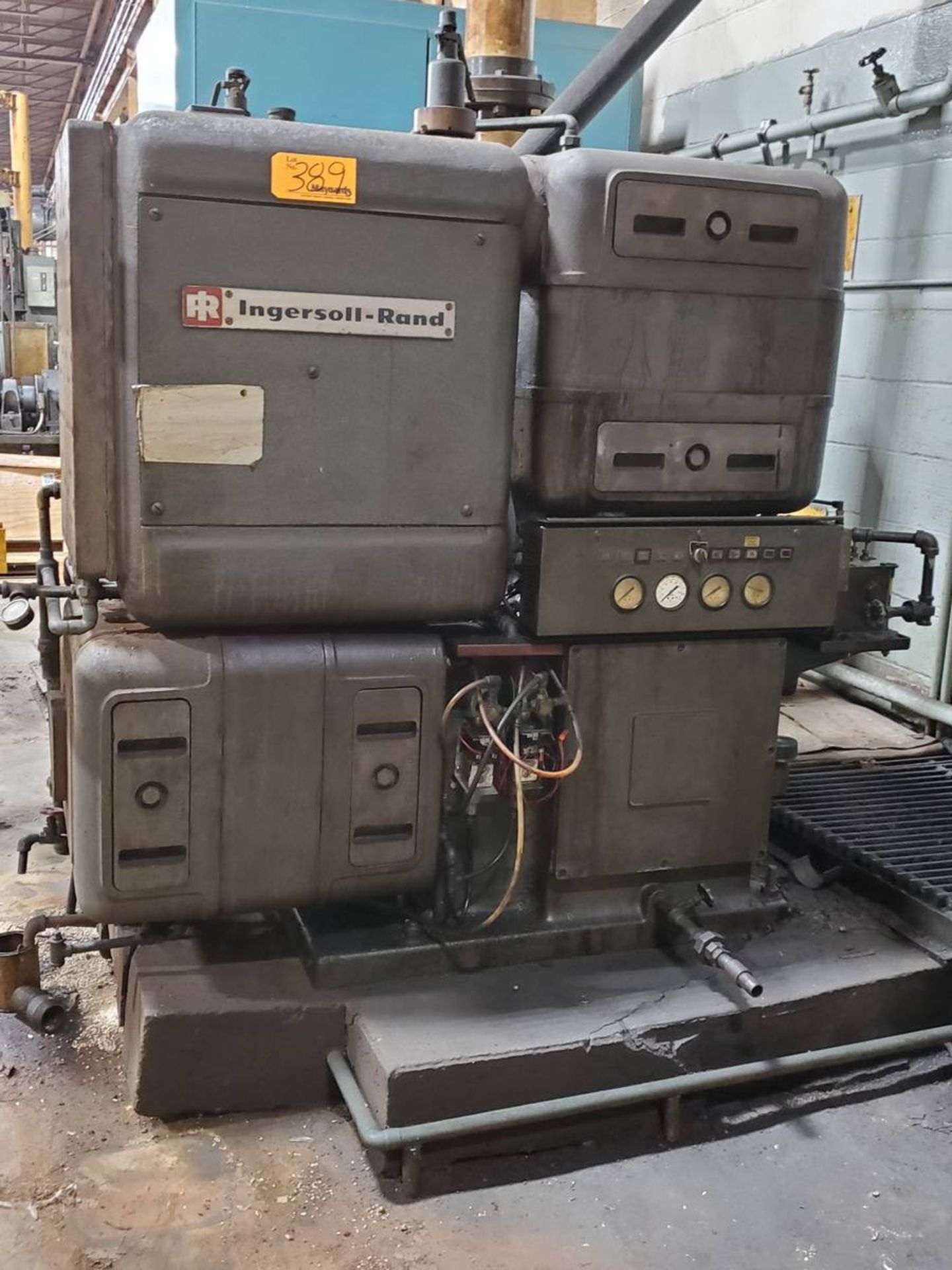 76 Ingersoll-Rand Cube Type Reciprocating Air Compressor