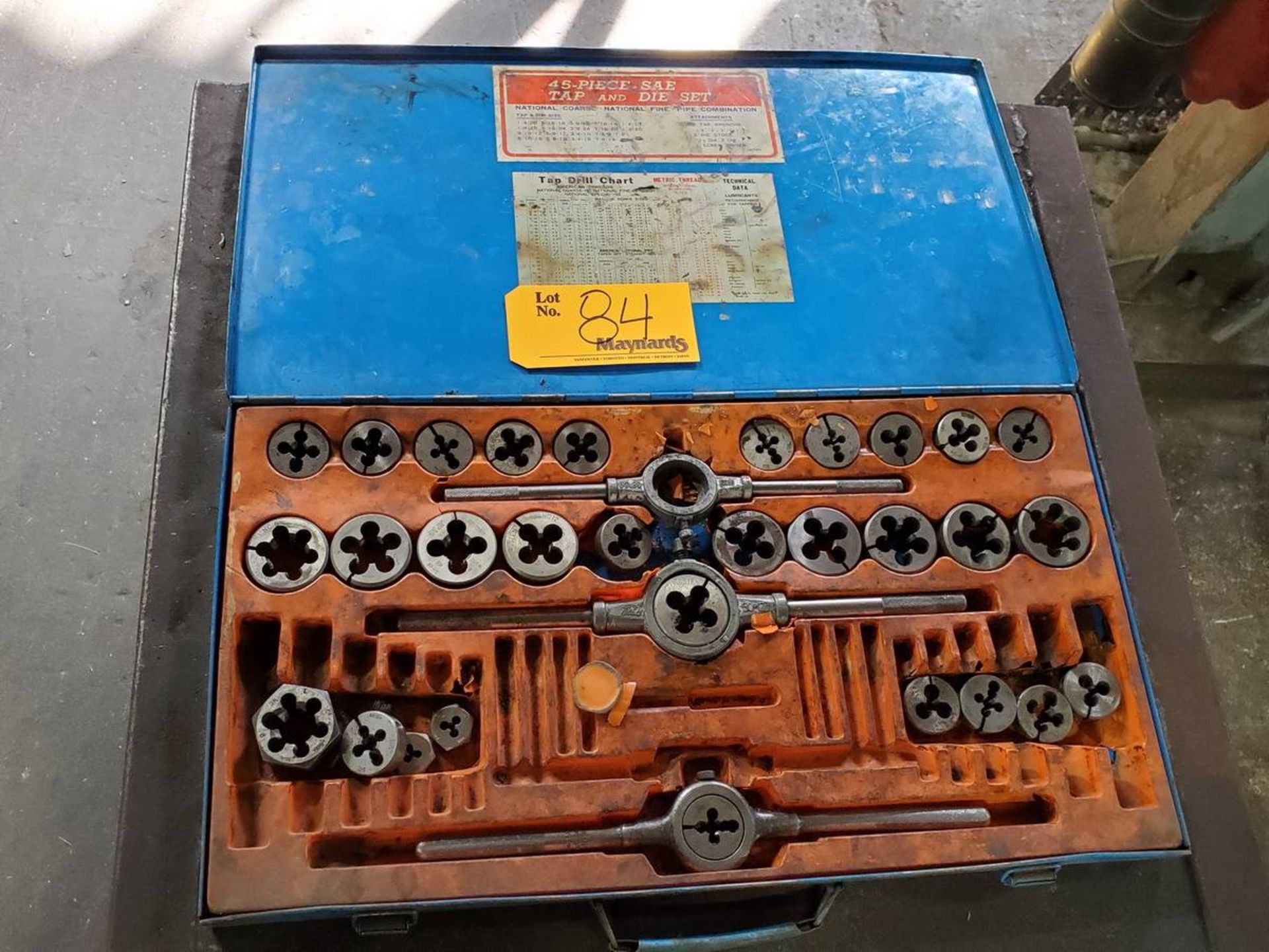 SAE 45 PC Tap & Die Set