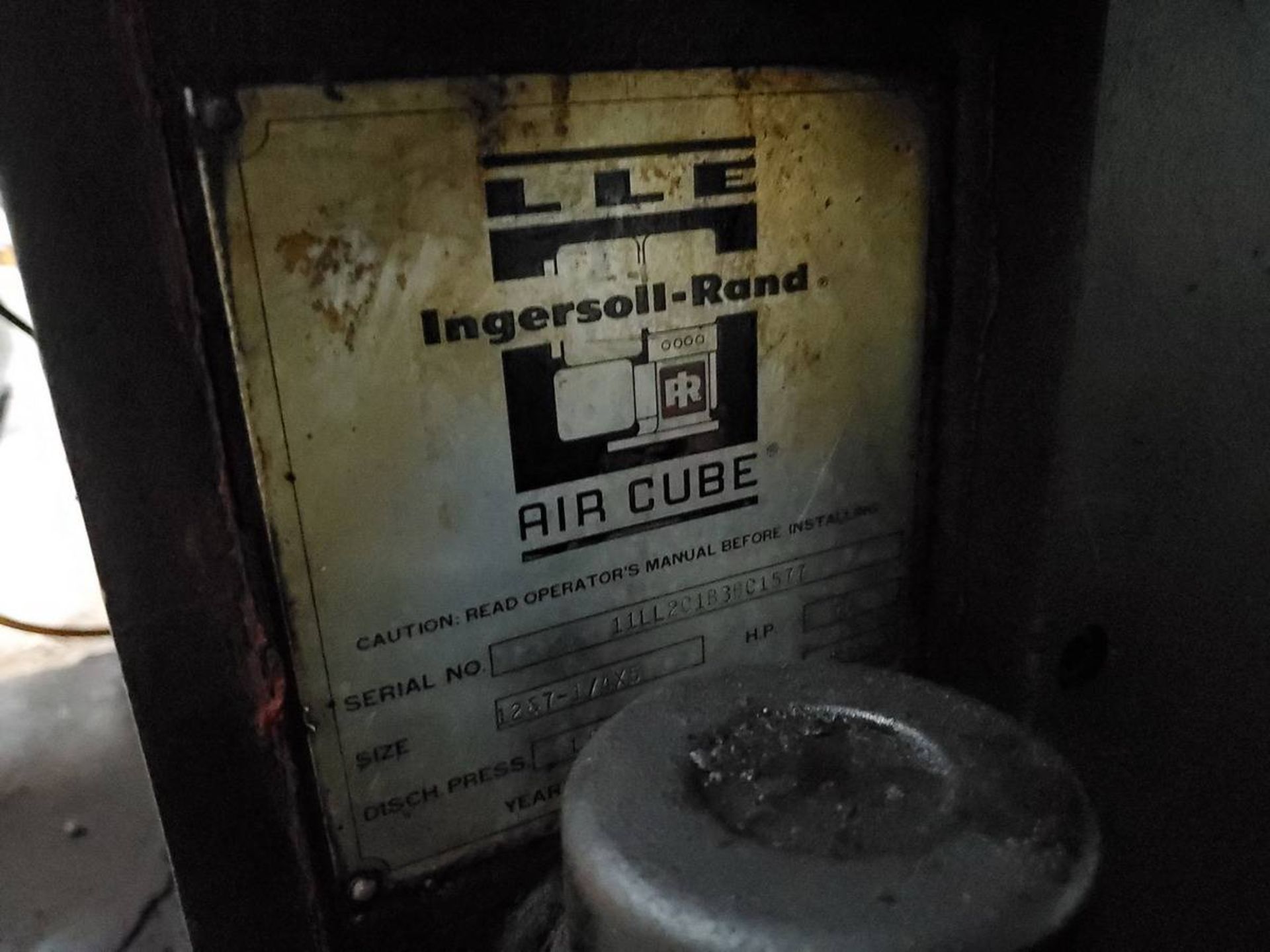 76 Ingersoll-Rand Cube Type Reciprocating Air Compressor - Image 7 of 13