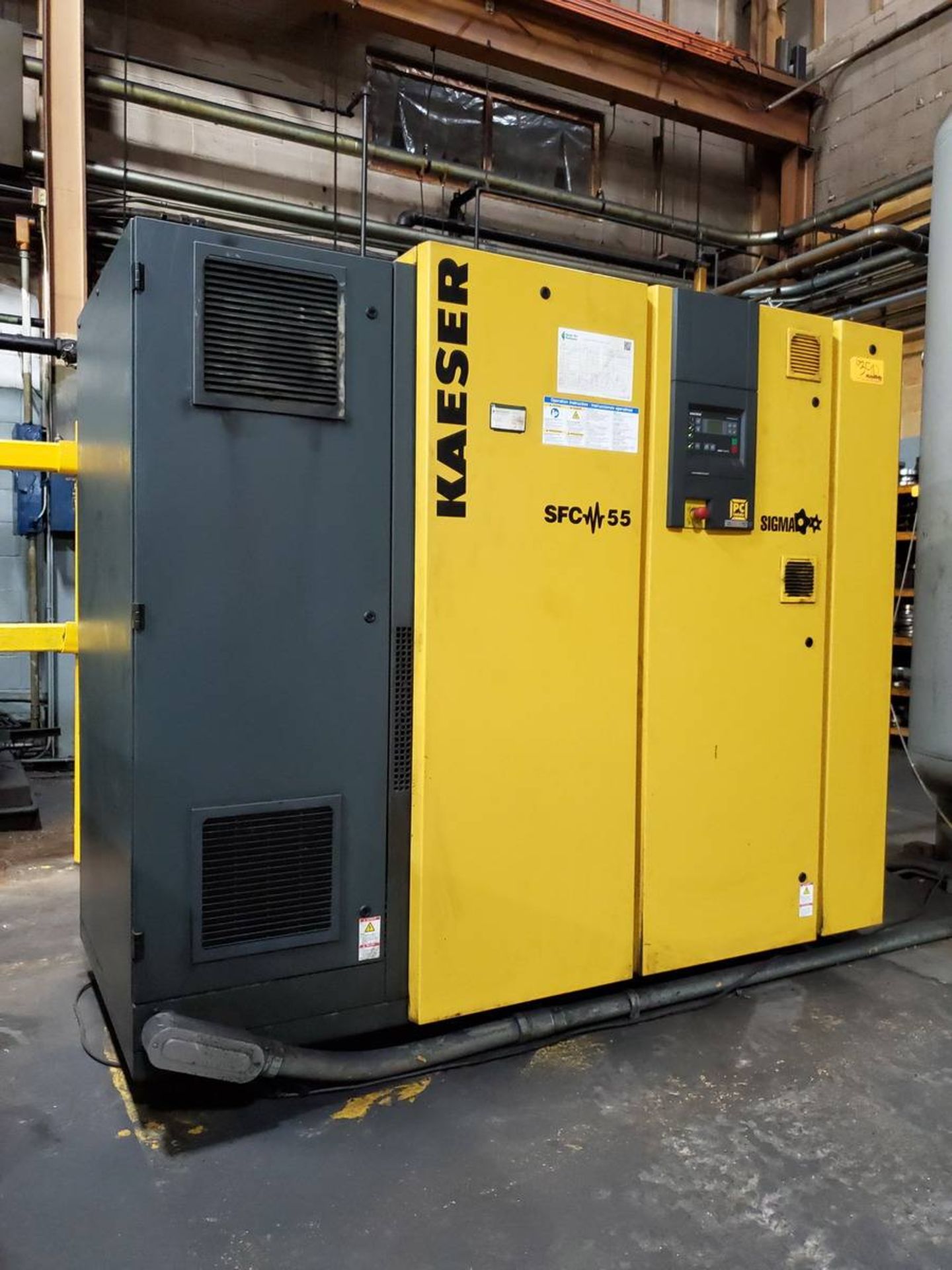 10 Kaeser SFC55 Rotary Screw Air Compressor