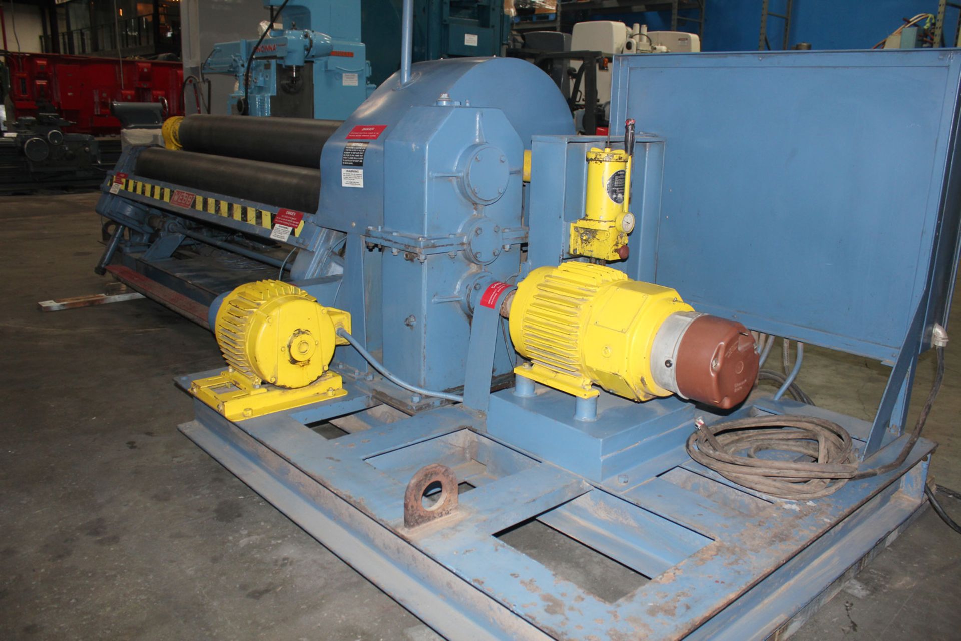 2003 Webb Initial Pinch Power Roll | 1/2" x 8', Mdl: 7L-1108, S/N: RB03-74183 - 7697HP - Image 11 of 15