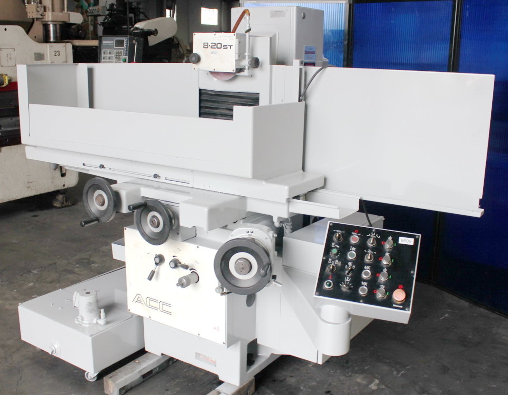 Okamoto Automatic Surface Grinder | 8" x 20", Mdl: ACC-8-20ST, S/N: 82041 - 8699HP - Image 5 of 26