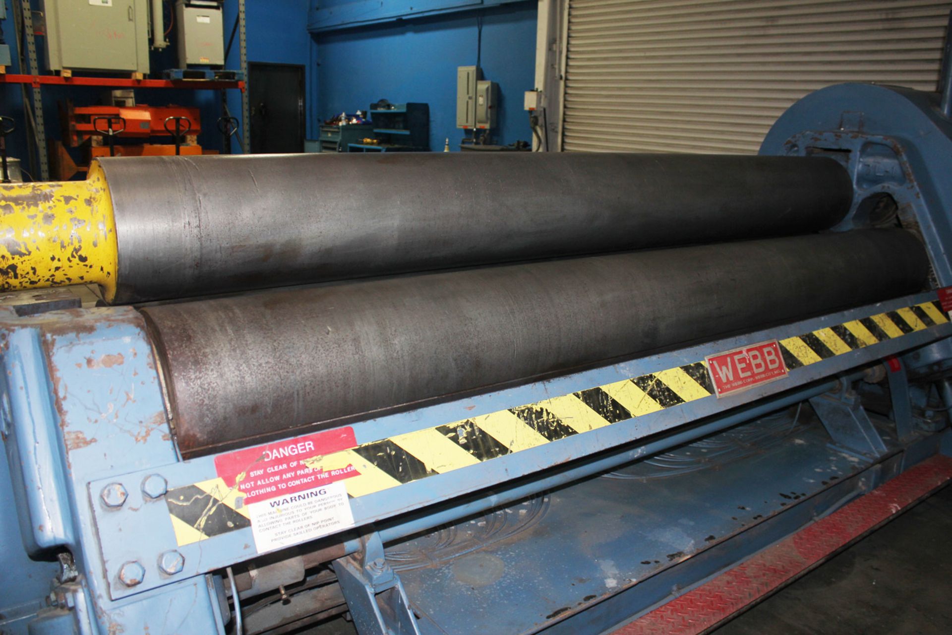 2003 Webb Initial Pinch Power Roll | 1/2" x 8', Mdl: 7L-1108, S/N: RB03-74183 - 7697HP - Image 8 of 15