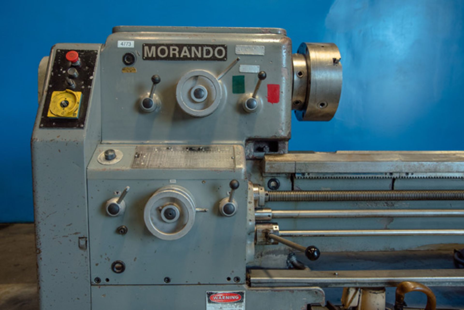 Morando Engine Lathe | 24"/31" x 120", Mdl: PA-24, S/N: 45658419 - 4773HP - Image 2 of 7