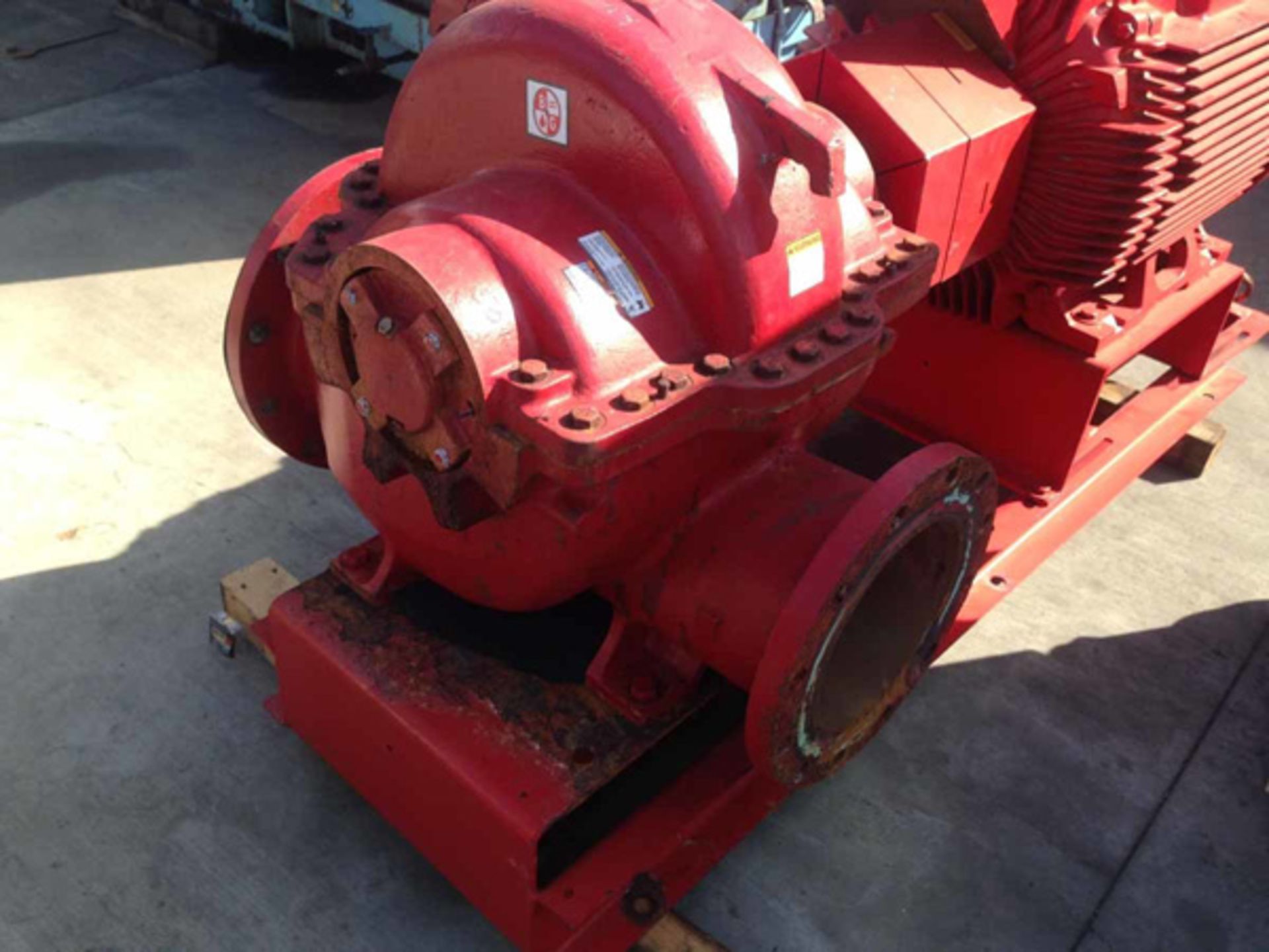 150 HP Bell & Gossett Double End Centrifugal Suction, Mdl: 2100 10x12x12M Series, S/N: QF9006 - - Image 19 of 20