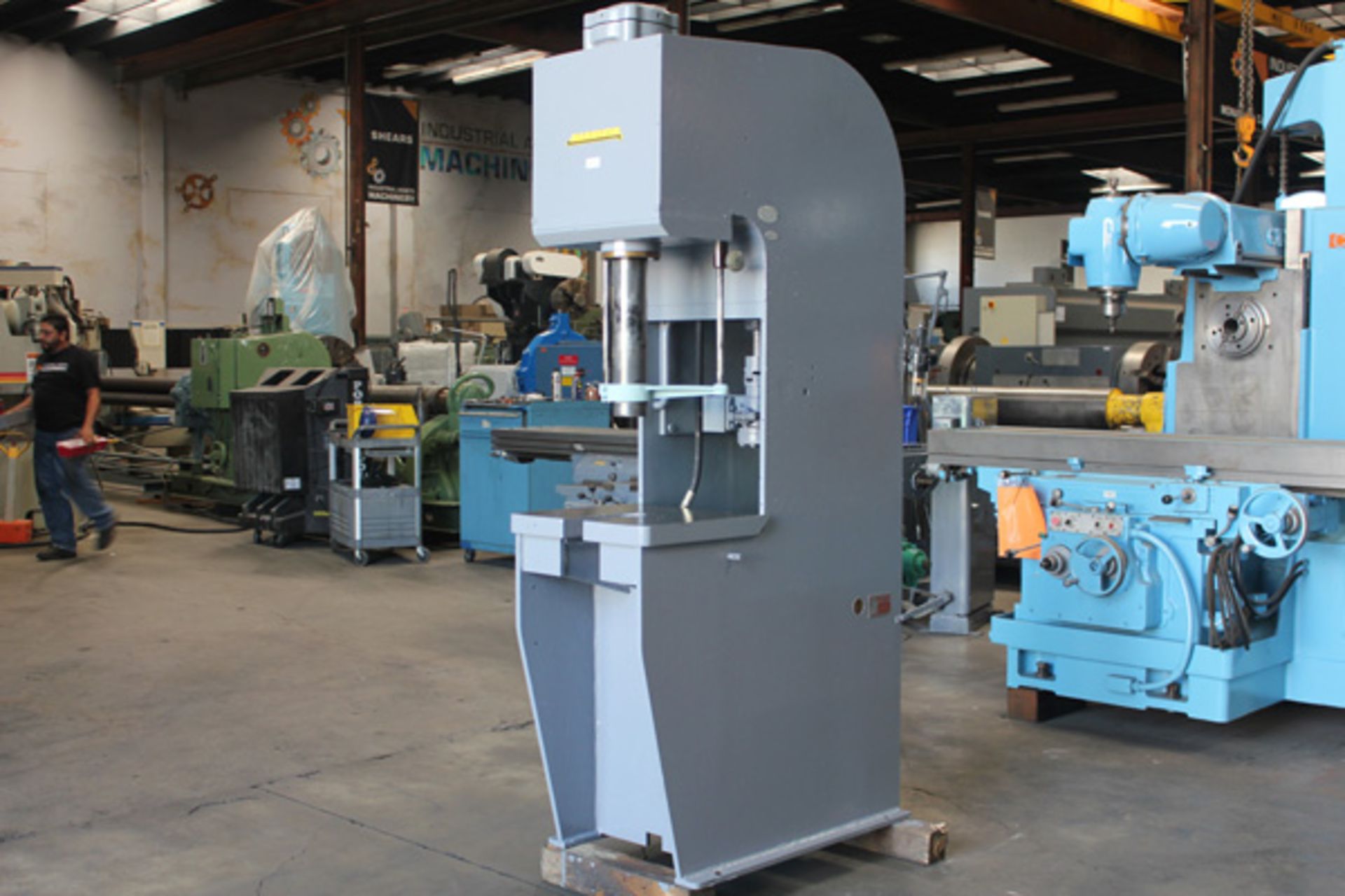 Hannifin Hydraulic C-Frame Press | 10 Ton x 20" x 18", Mdl: F-101-11, S/N: D-8955 - 3872JVHP - Image 2 of 7