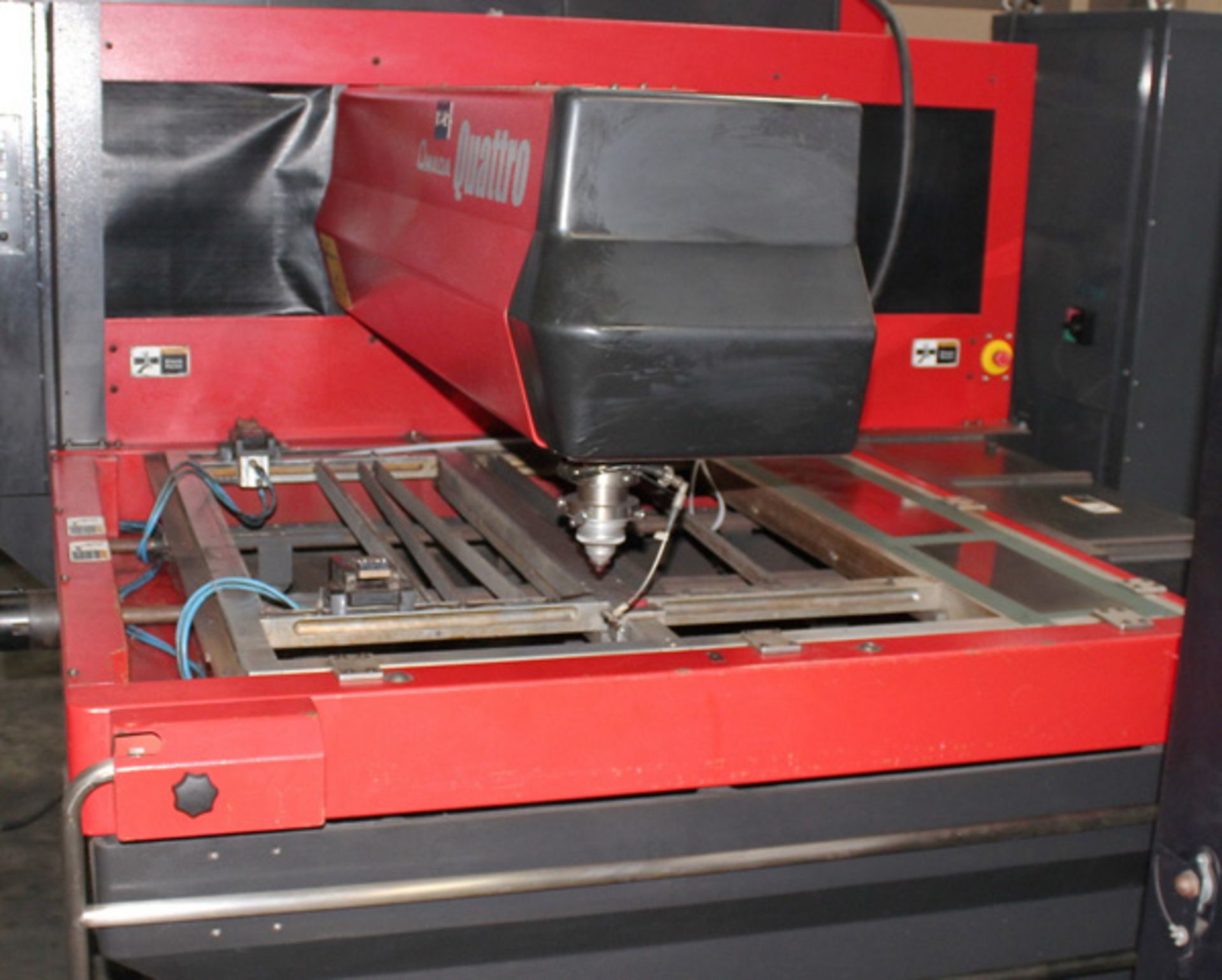2011 Amada Quattro CNC Laser Cutting Machine 2,000 Watt x 49" x 49" x 3.9", Mdl: Quattro , S/N: - Image 8 of 33