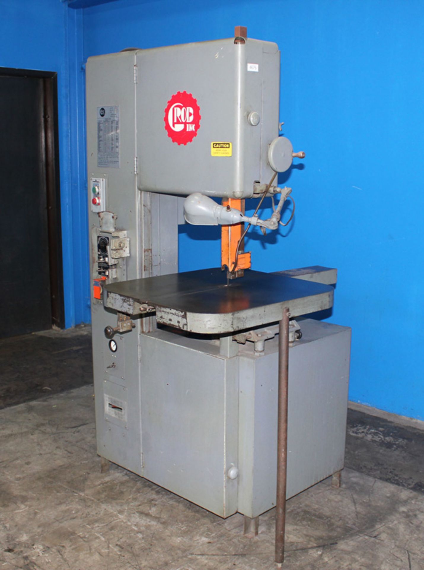 Grob Vertical Bandsaw | 18", Mdl: 4V-18, S/N: 3160 - 4676HP - Image 2 of 18