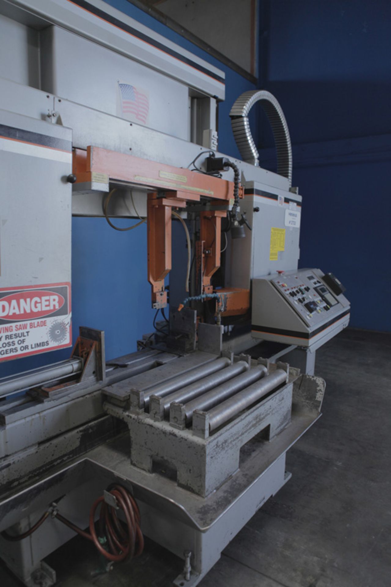 1997 HEM Horizontal Bandsaw | 18" x 20", Mdl: F130HA-DC CCT, S/N: 582897 - 6374HP - Image 5 of 9