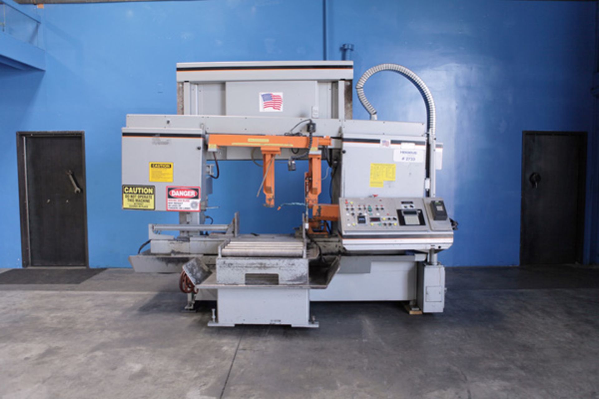 1997 HEM Horizontal Bandsaw | 18" x 20", Mdl: F130HA-DC CCT, S/N: 582897 - 6374HP