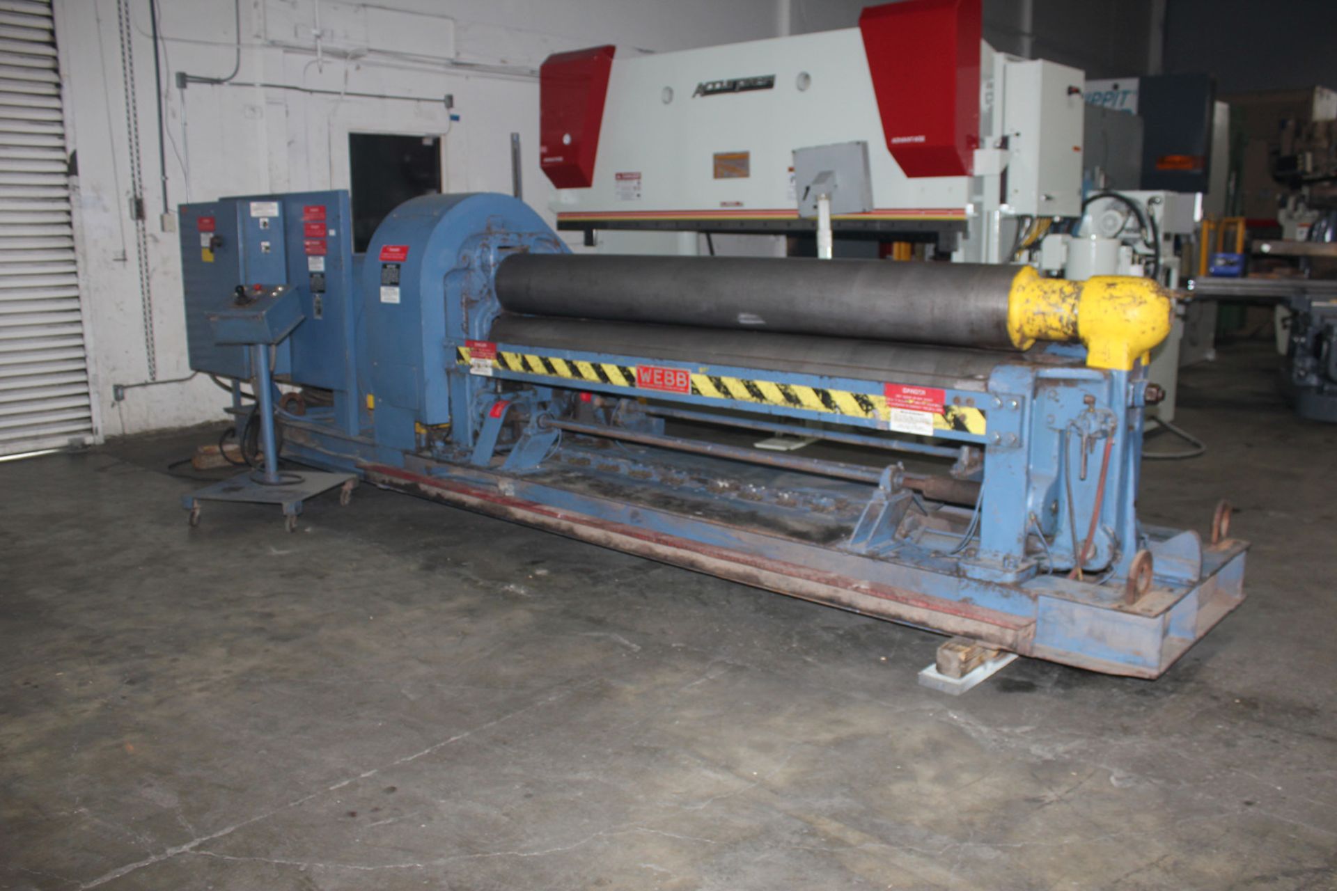 2003 Webb Initial Pinch Power Roll | 1/2" x 8', Mdl: 7L-1108, S/N: RB03-74183 - 7697HP - Image 2 of 15