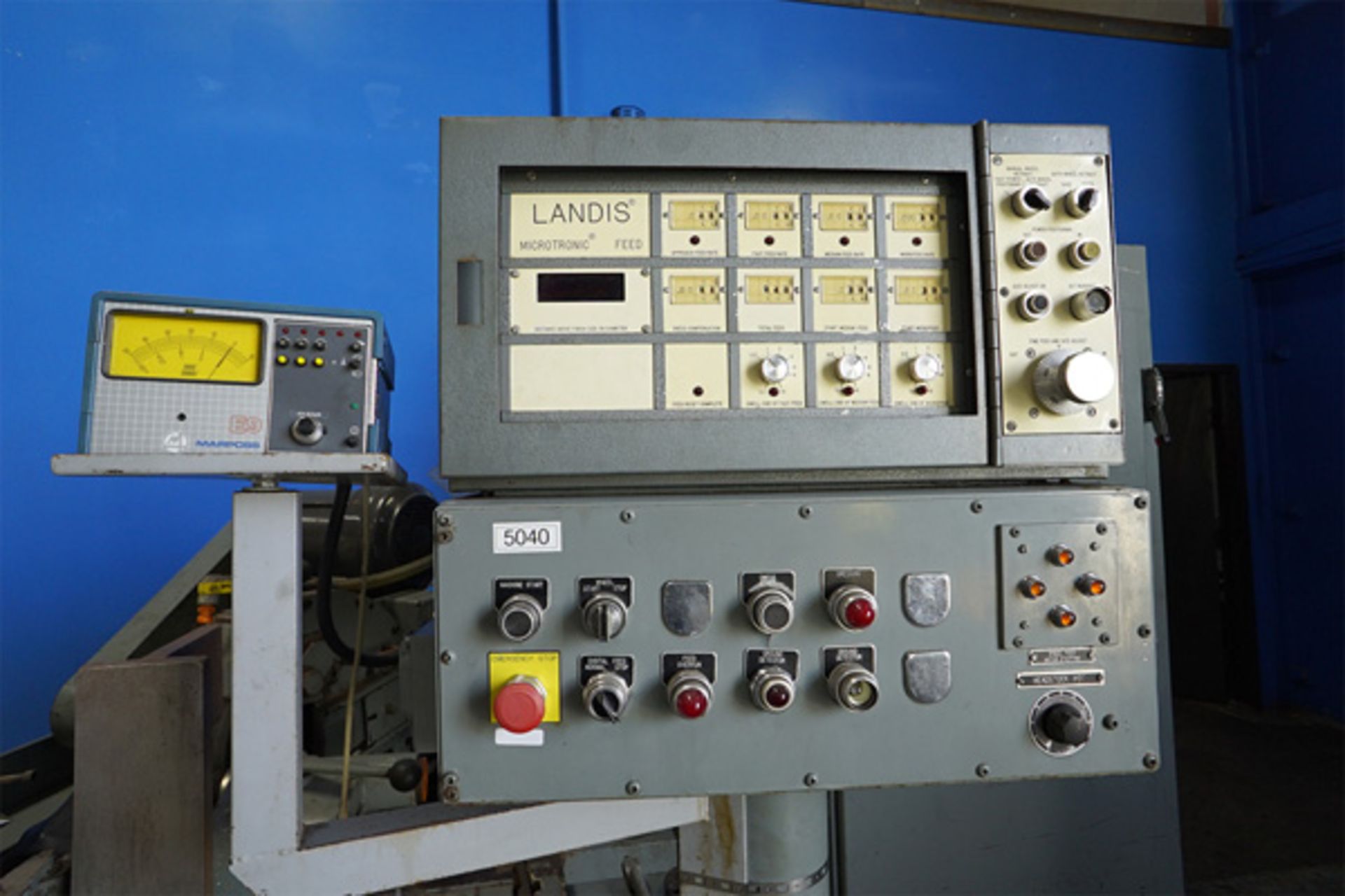 1973 Landis Angle Head Cylindrical Grinder | 10" x 20", Mdl: 1R, S/N: T-884-73 - 5040HP - Image 7 of 9