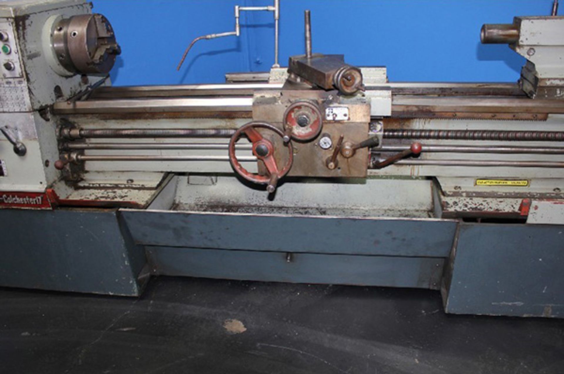 Clausing Colchester Engine Lathe | 17" x 60", Mdl: 1760 GH, S/N: 7-0015-09353 - 4672HP - Image 6 of 6