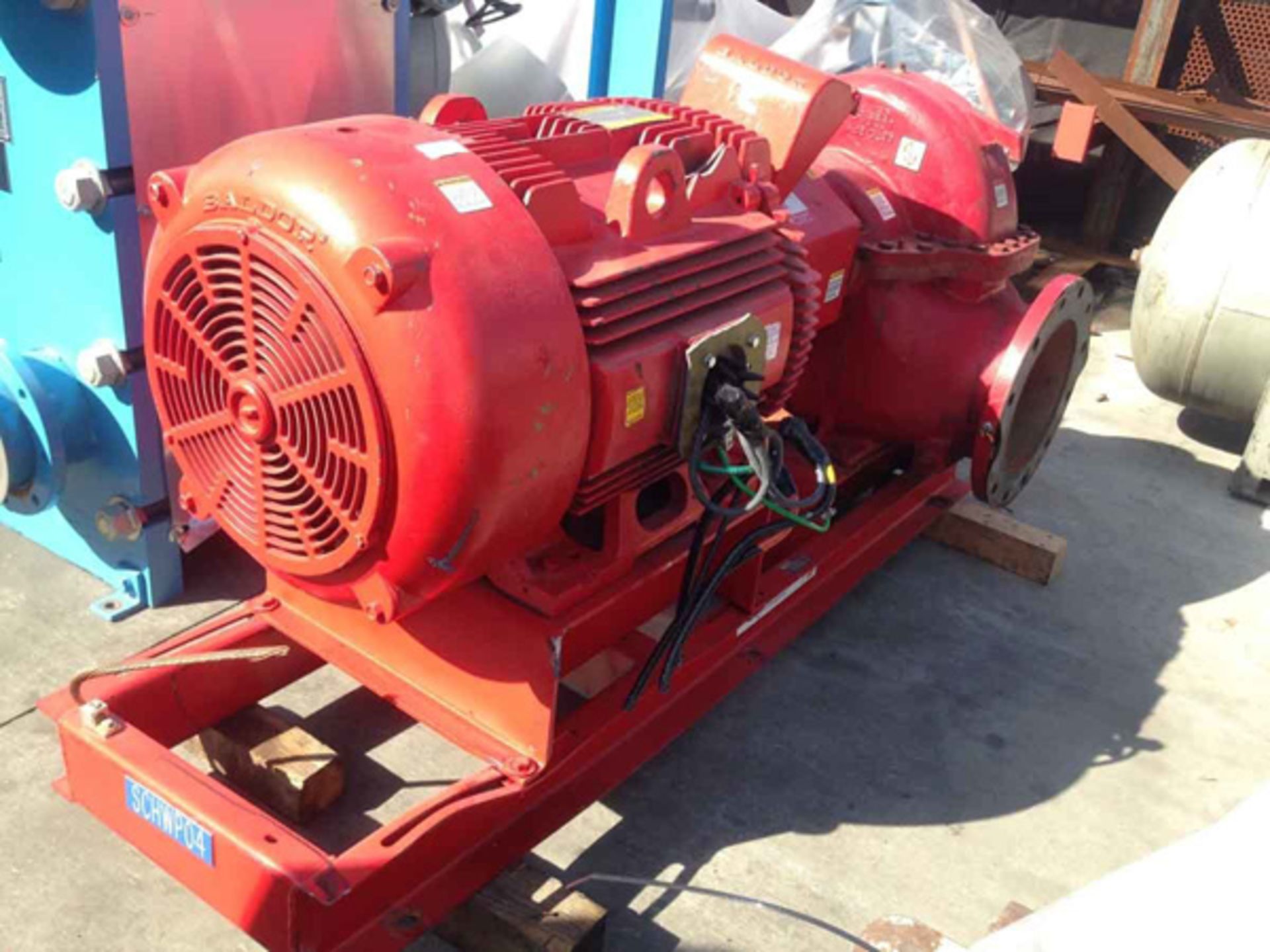 150 HP Bell & Gossett Double End Centrifugal Suction, Mdl: 2100 10x12x12M Series, S/N: QF9006 - - Image 12 of 20
